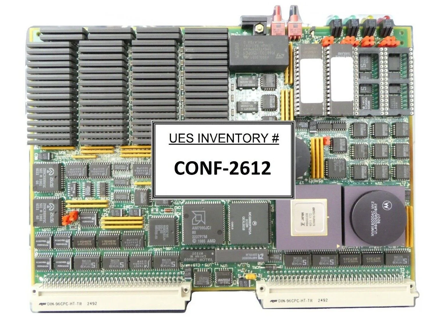 Motorola 01-W3648B MVME Processor PCB Card VMEmodule Lam Research Working Spare