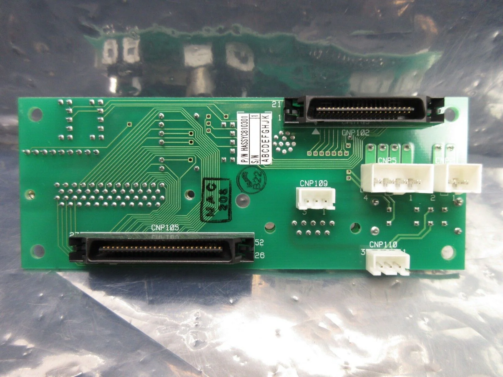 Muratec HASSYC810301 Operator Interface PCB with Key M197 2/2 Used Working - Image 3