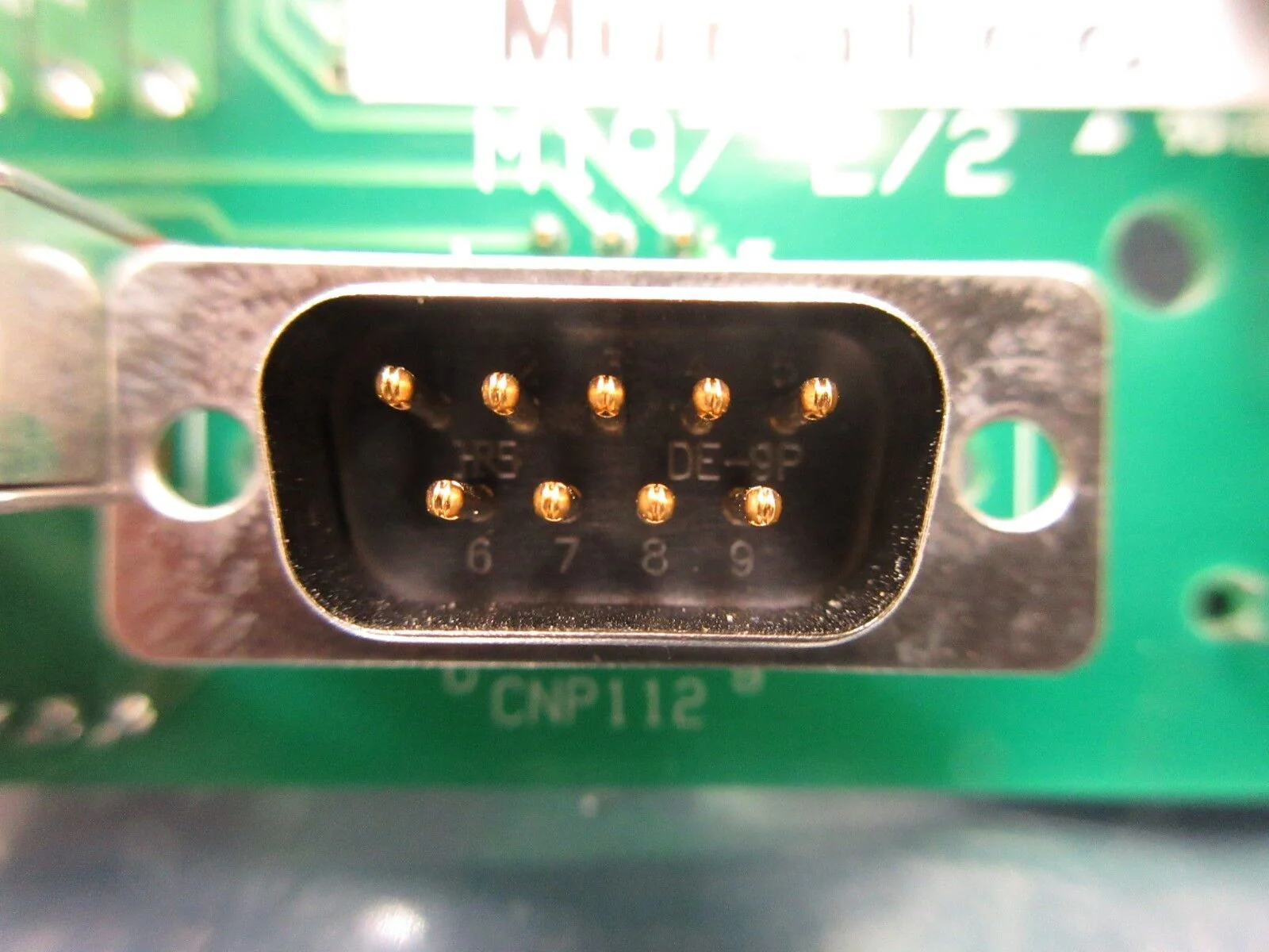 Muratec HASSYC810301 Operator Interface PCB with Key M197 2/2 Used Working - Image 9