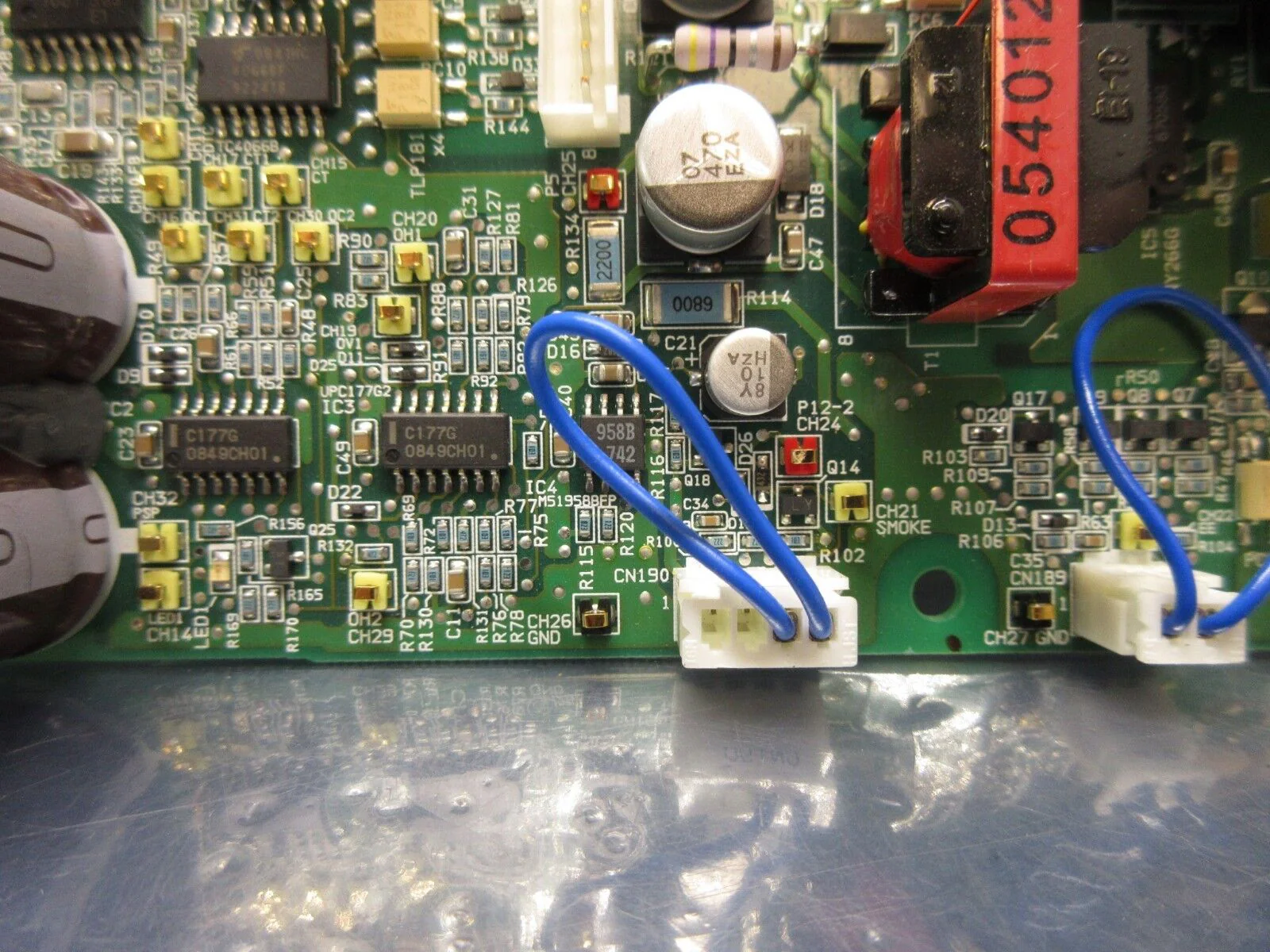 Muratec HASSYC812002 Power Relay Board PCB OHT-POW-S-B M214C Used Working - Image 8