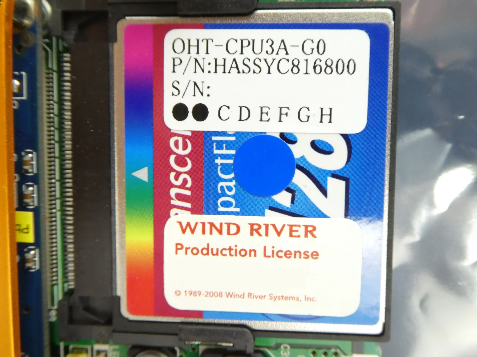 Muratec HASSYC816800 SBC Computer PCB OHT-CPU3-G0 Asyst VHT-CL1-E-1 Working - Image 10