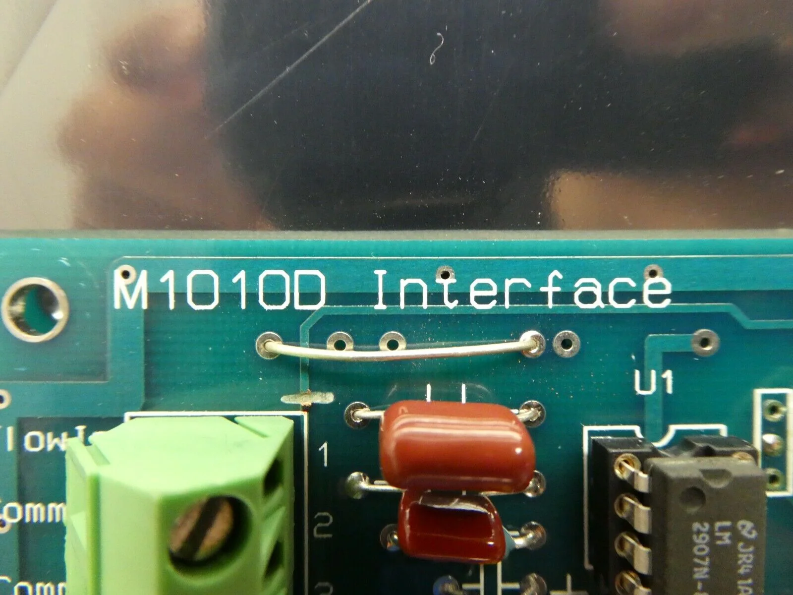 Mydax M1010D Flowmeter Interface/Relay Board PCB Chiller 1M9W-T Used Working - Image 12