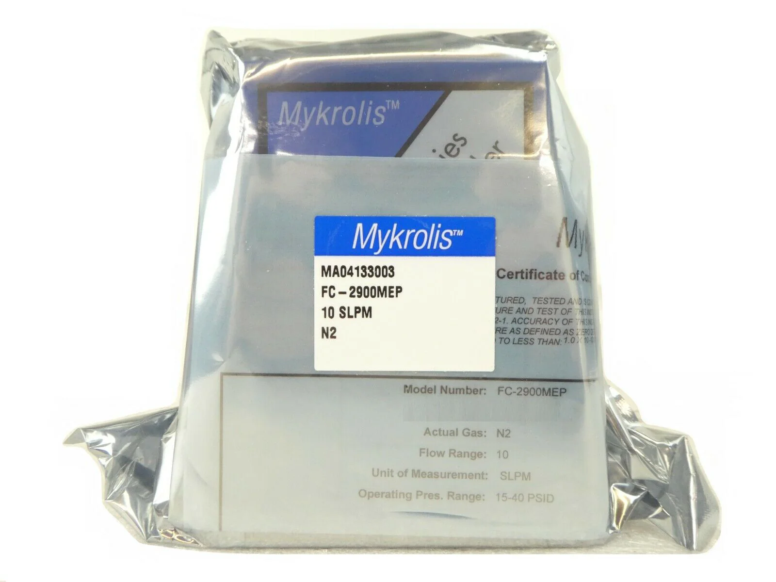 Mykrolis FC-2900MEP Mass Flow Controller MFC Mattson Technology 445-02300-00 New - Image 2