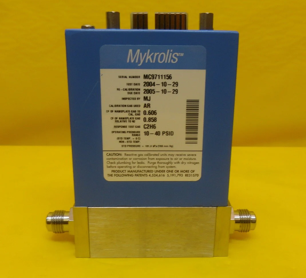 Mykrolis FC-2950MEP5 Mass Flow Controller MFC 2950 Series 200 SCCM Cl2 Used - Image 3