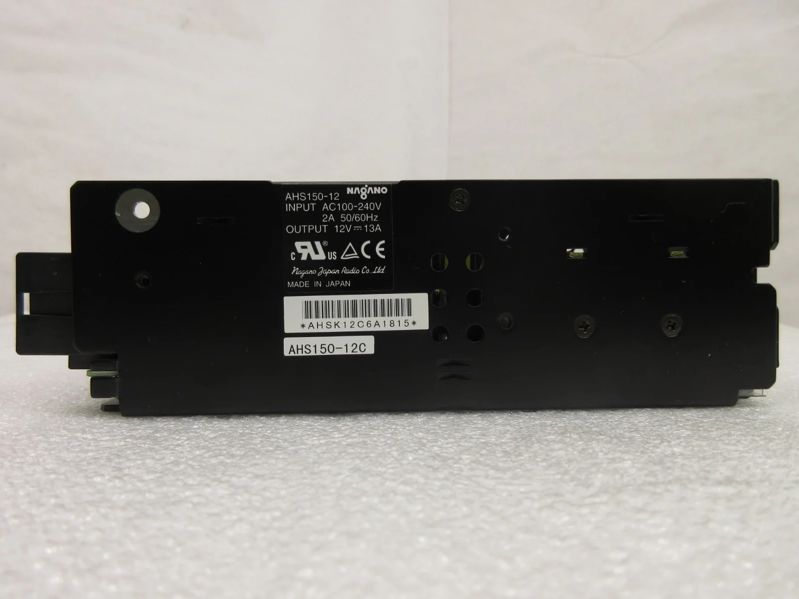 Nagano Japan Radio AHS150-12C Power Supply AHS150-12 Lot of 2 Nikon Used Working - Image 7