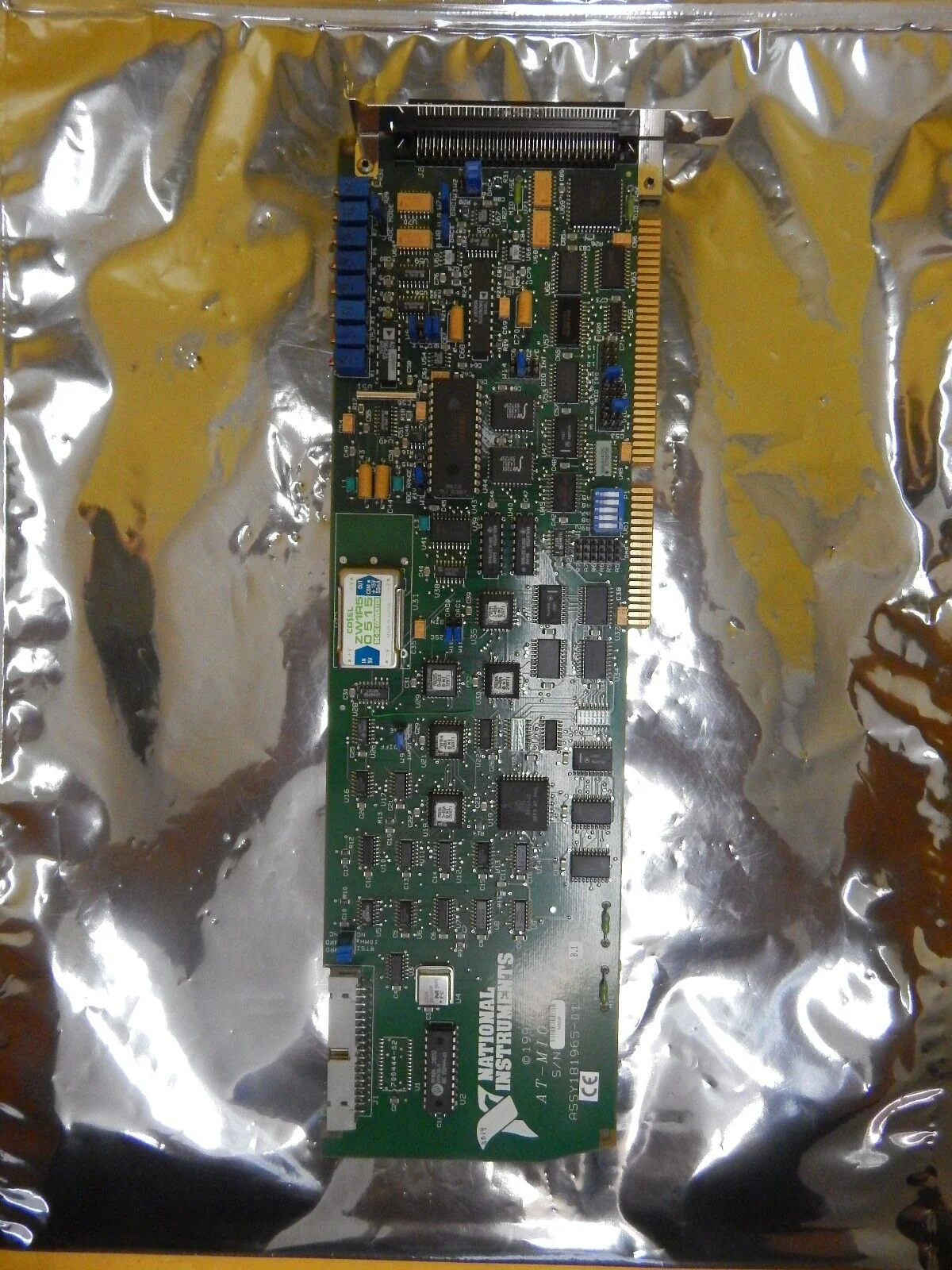 National Instruments AT-MIO-16D Multifunction DAQ PCB Card 181965-01 Used - Image 4
