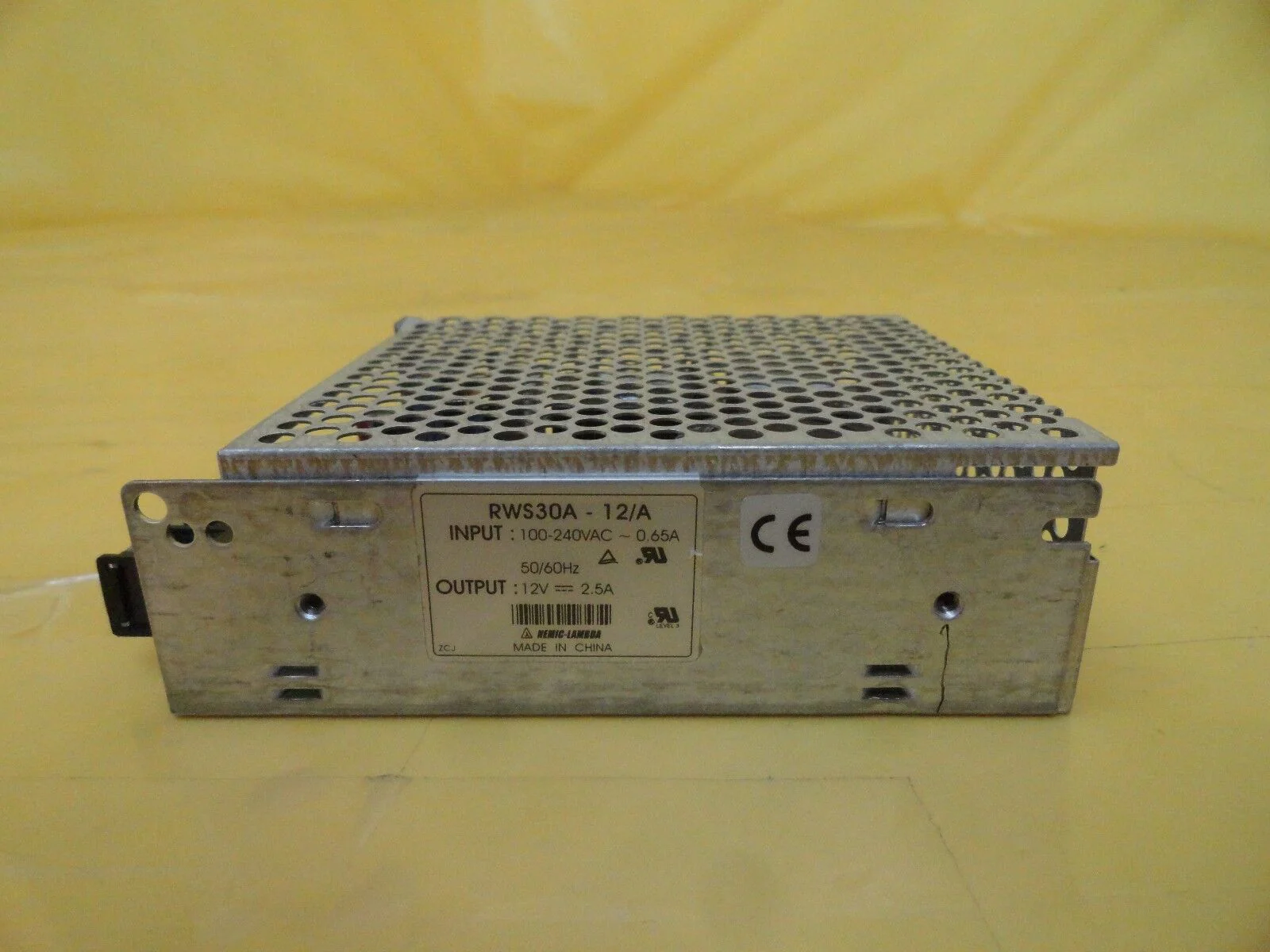 Nemic-Lambda RWS30A-12/A Power Supply 12V Used Working - Image 3