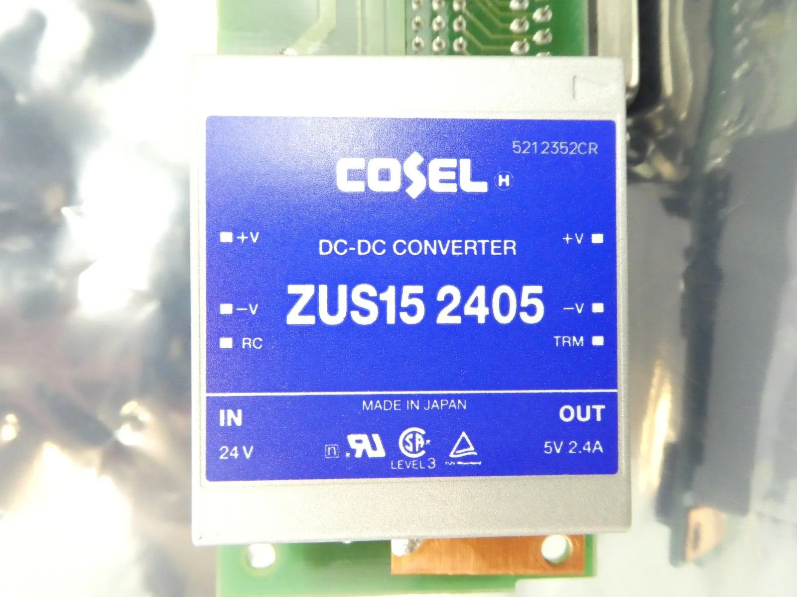 Nihon Koshuha 95-0054-1 RF Tuner AMC CONT Interface Board PCB Working Surplus - Image 8