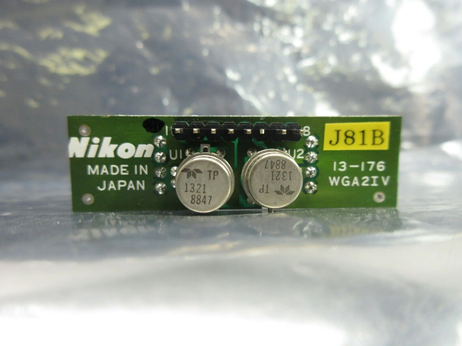 Nikon 13-176 Interface Board PCB WGA2IV NSR-1755G7A Step-and-Repeat G-Line Used - Image 2