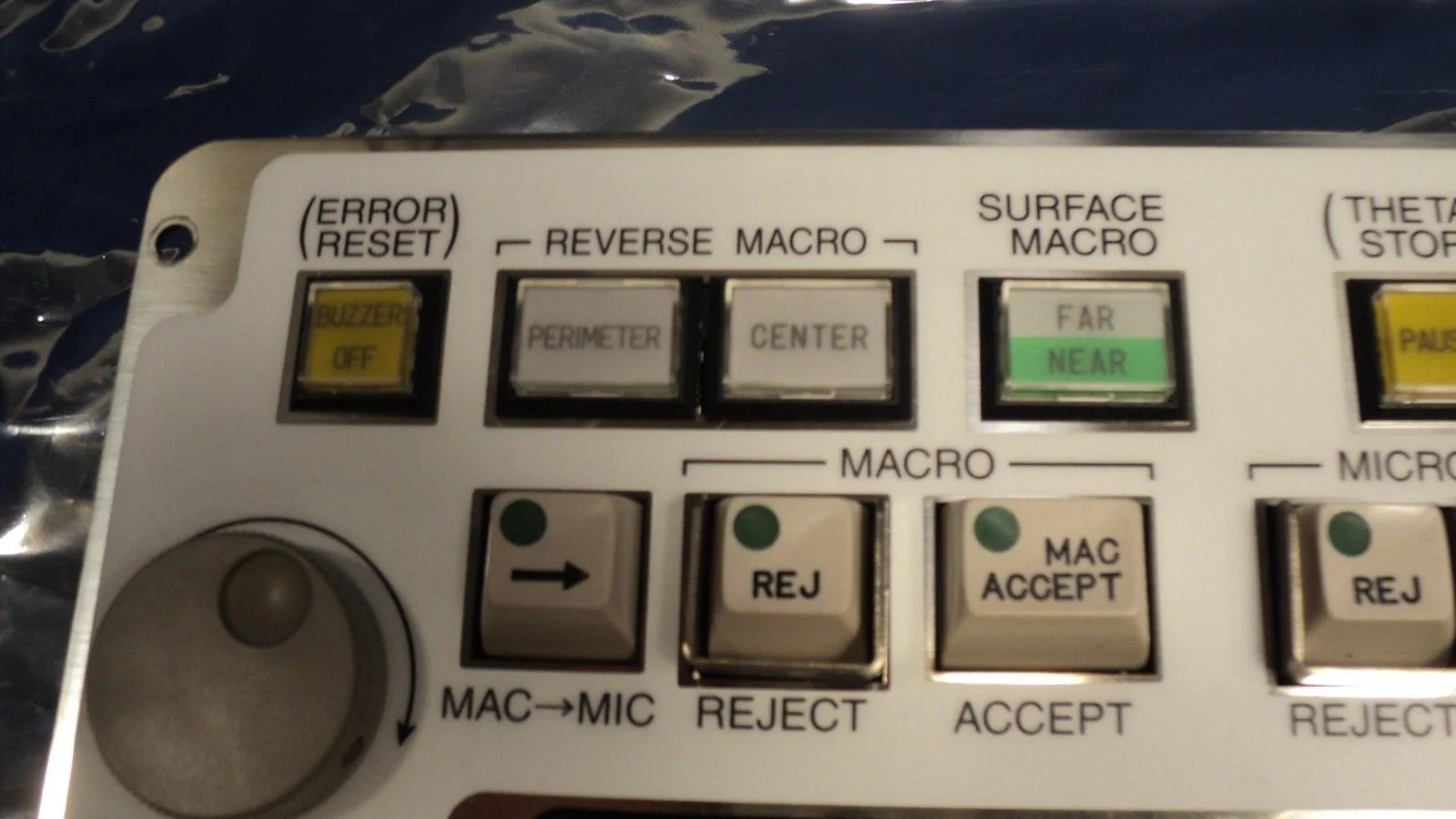 Nikon 2S017-449-(2S701-476) Control Panel SW-I/F3 Optistation 7 Used Working - Image 7