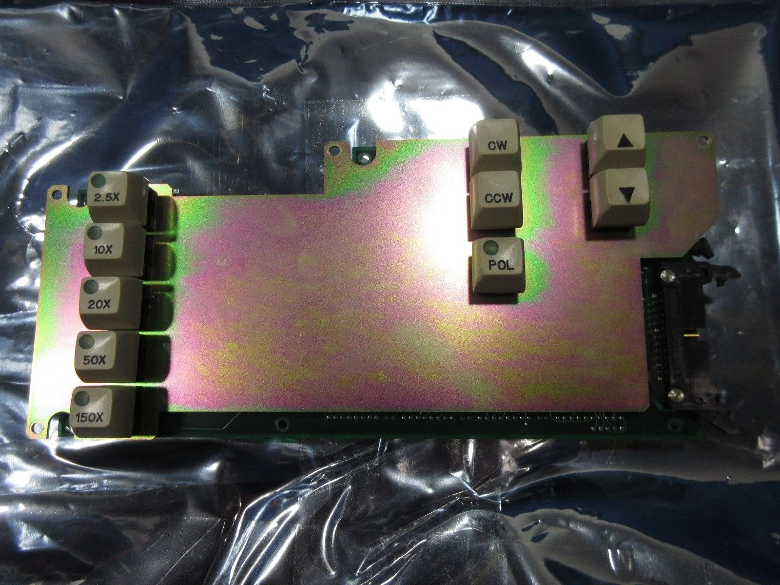 Nikon 2S017-450 SW-I/F1 Control Panel PCB 2S701-457 KAB11050/3201A-0 Used - Image 4