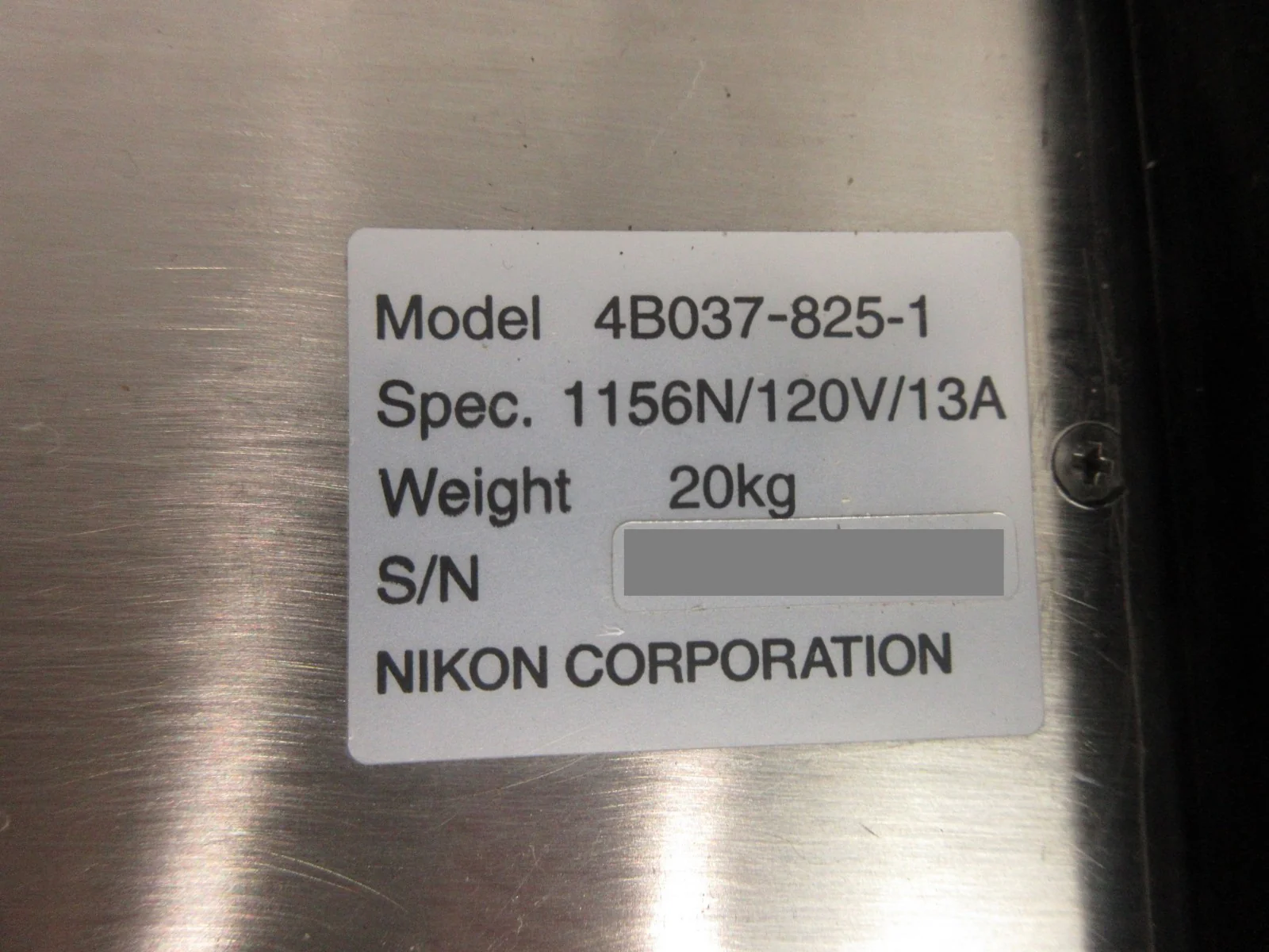 Nikon 4B037-825-1 WS Linear Motor NSR-S205C Step-and-Repeat Exposure System Used - Image 12