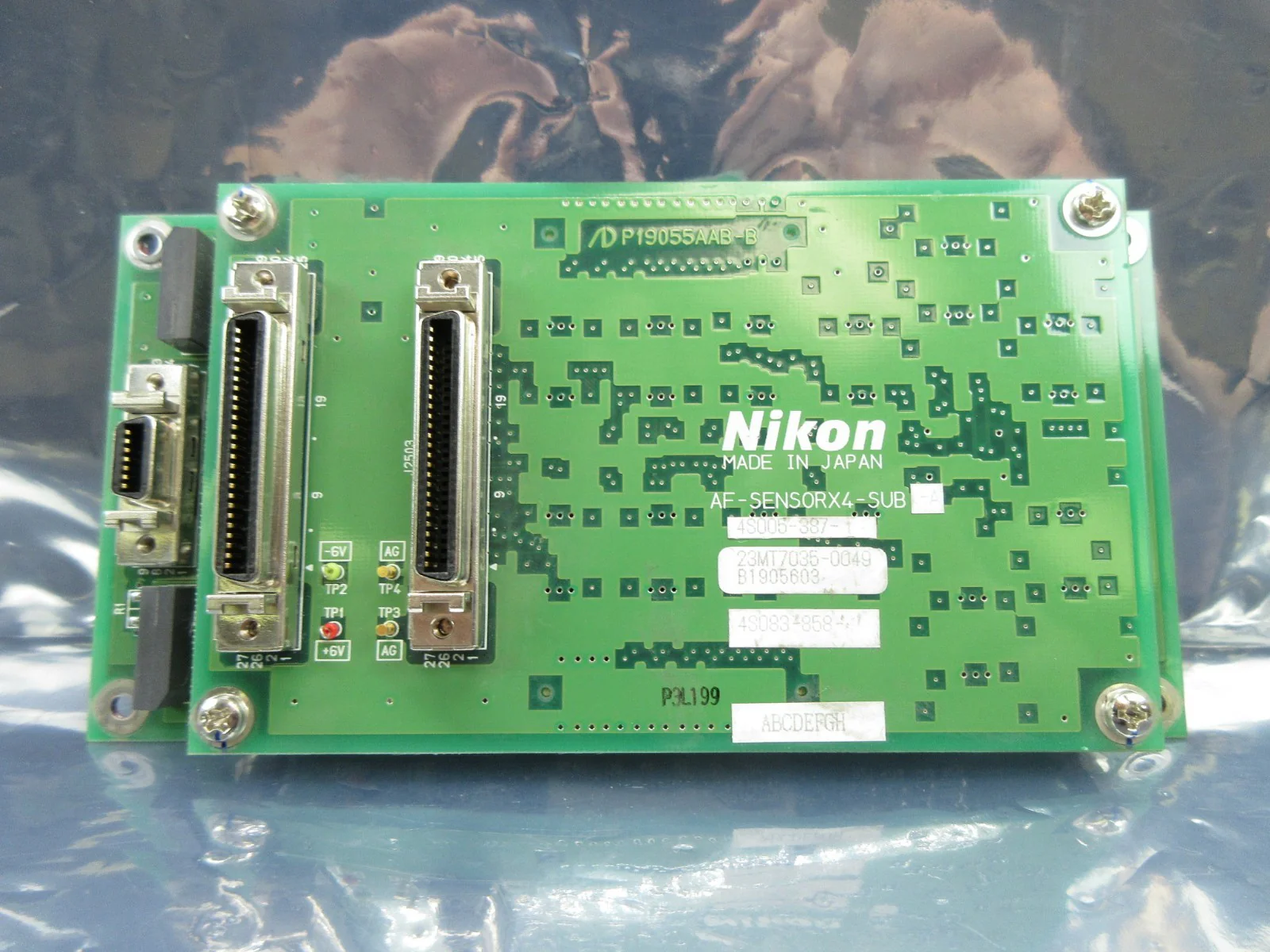 Nikon 4S005-362-2 Interface Sensor Board PCB AF-SENSORX4 NSR System Used Working - Image 2