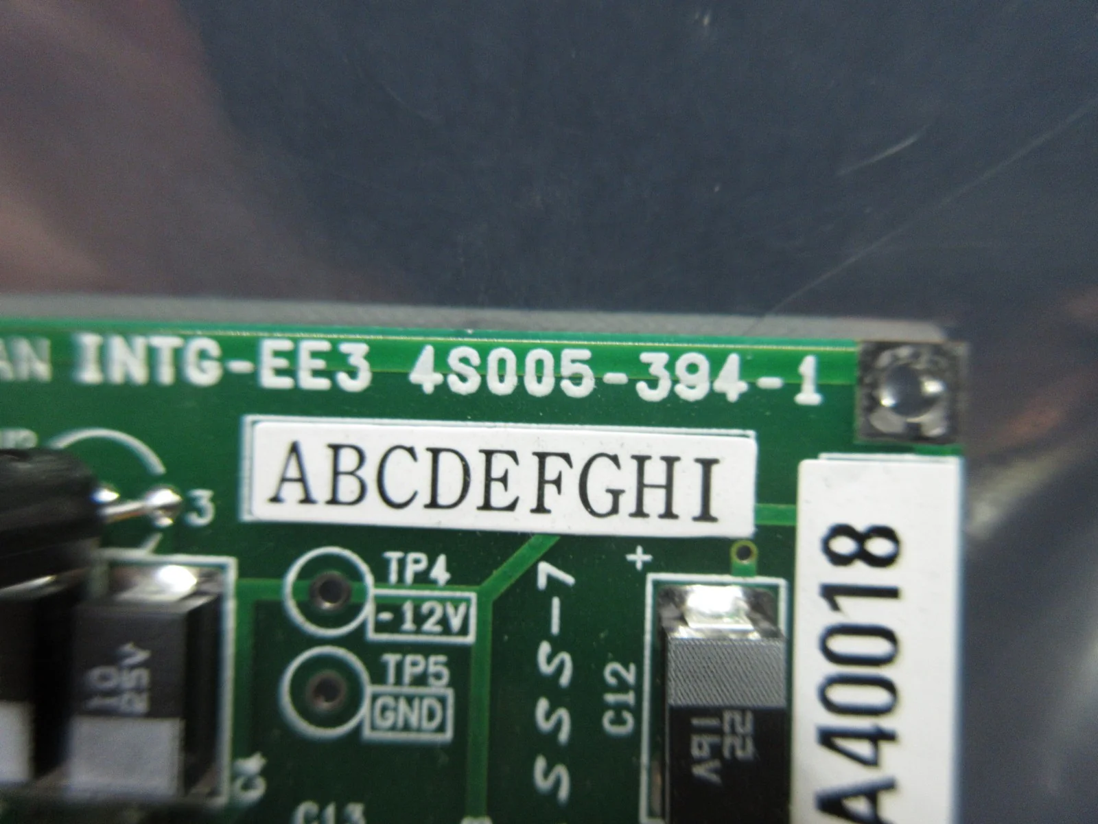 Nikon 4S005-394-1 Integrator Sensor Board PCB INTG-EE3 NSR System Used Working - Image 9
