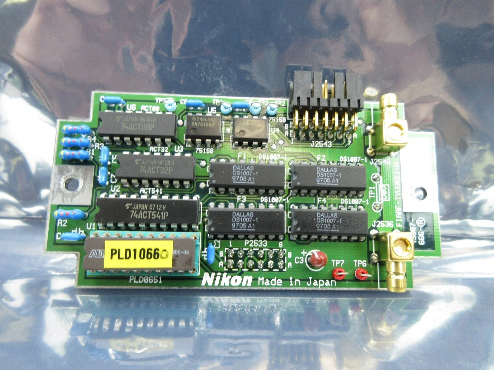 Nikon 4S007-666-A Signal Processor Board PCB FIAAF-TYUUKEI-H NSR-S202A Used - Image 4