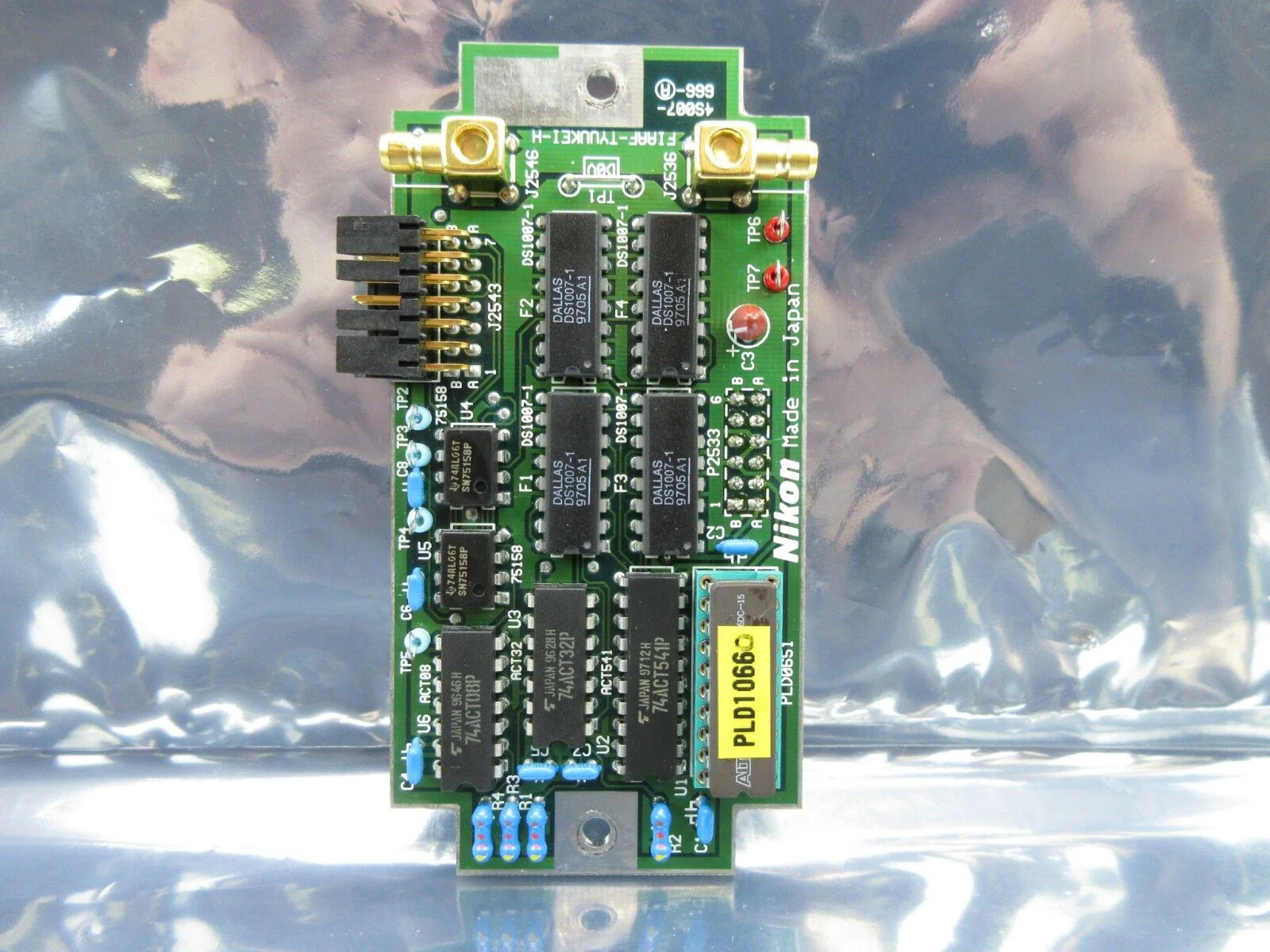 Nikon 4S007-666-A Signal Processor Board PCB FIAAF-TYUUKEI-H NSR-S202A Used - Image 5