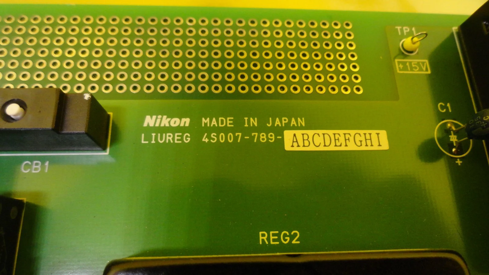 Nikon 4S007-789 DC-DC Converter Board PCB LIUREG NSR System Used Working - Image 2