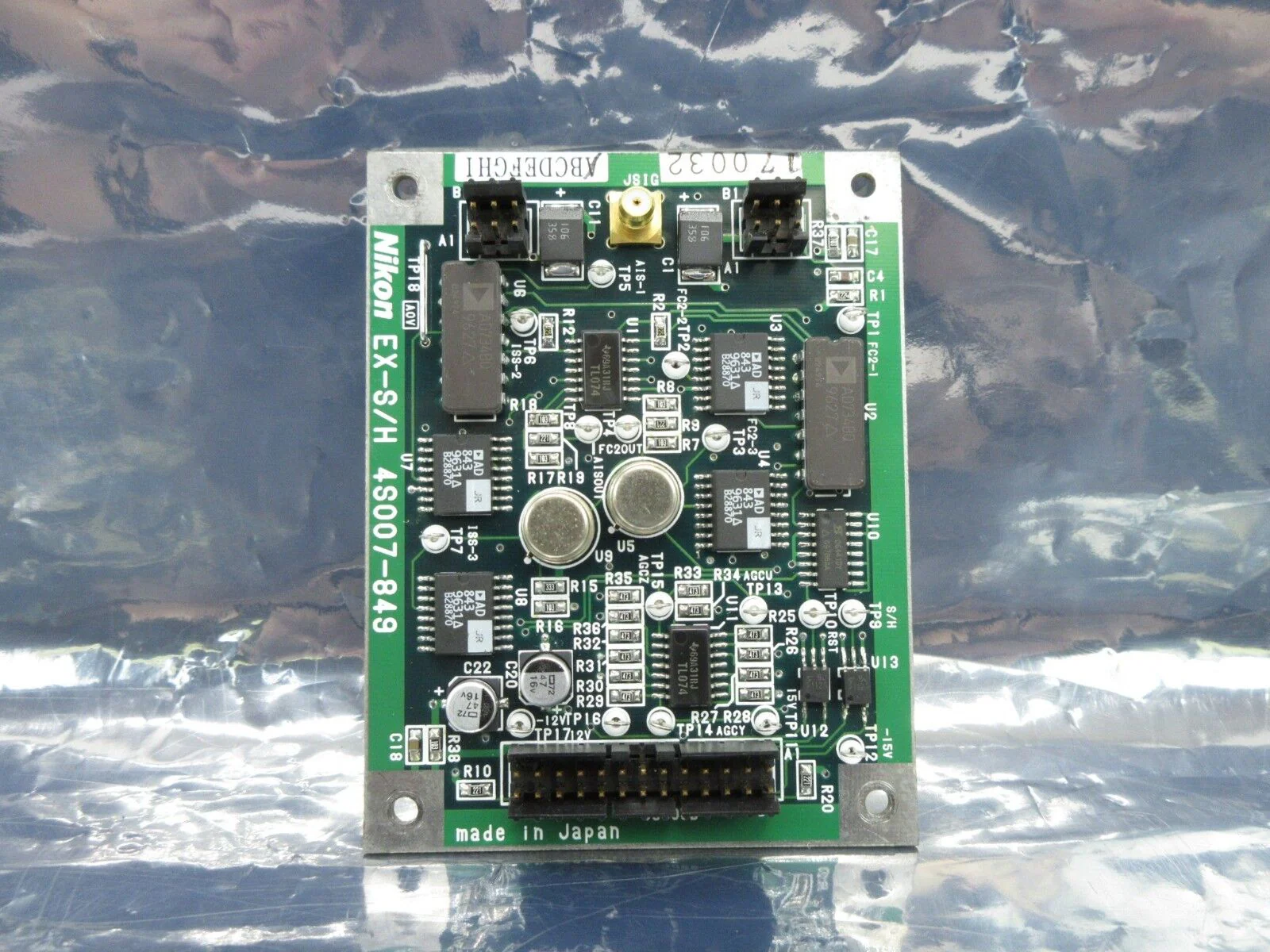 Nikon 4S007-849 Interface Board PCB EX-S/H NSR-S202A Used Working - Image 5