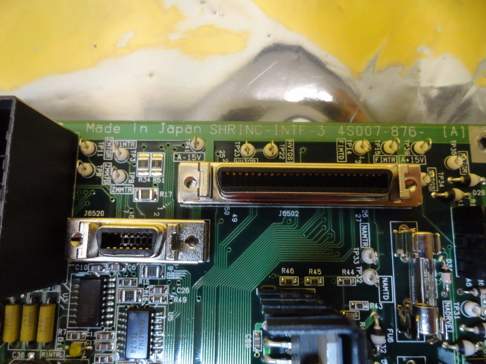 Nikon 4S007-876 Interface Control Board PCB SHRINC-INTF-3 NSR-S204B System Used - Image 2