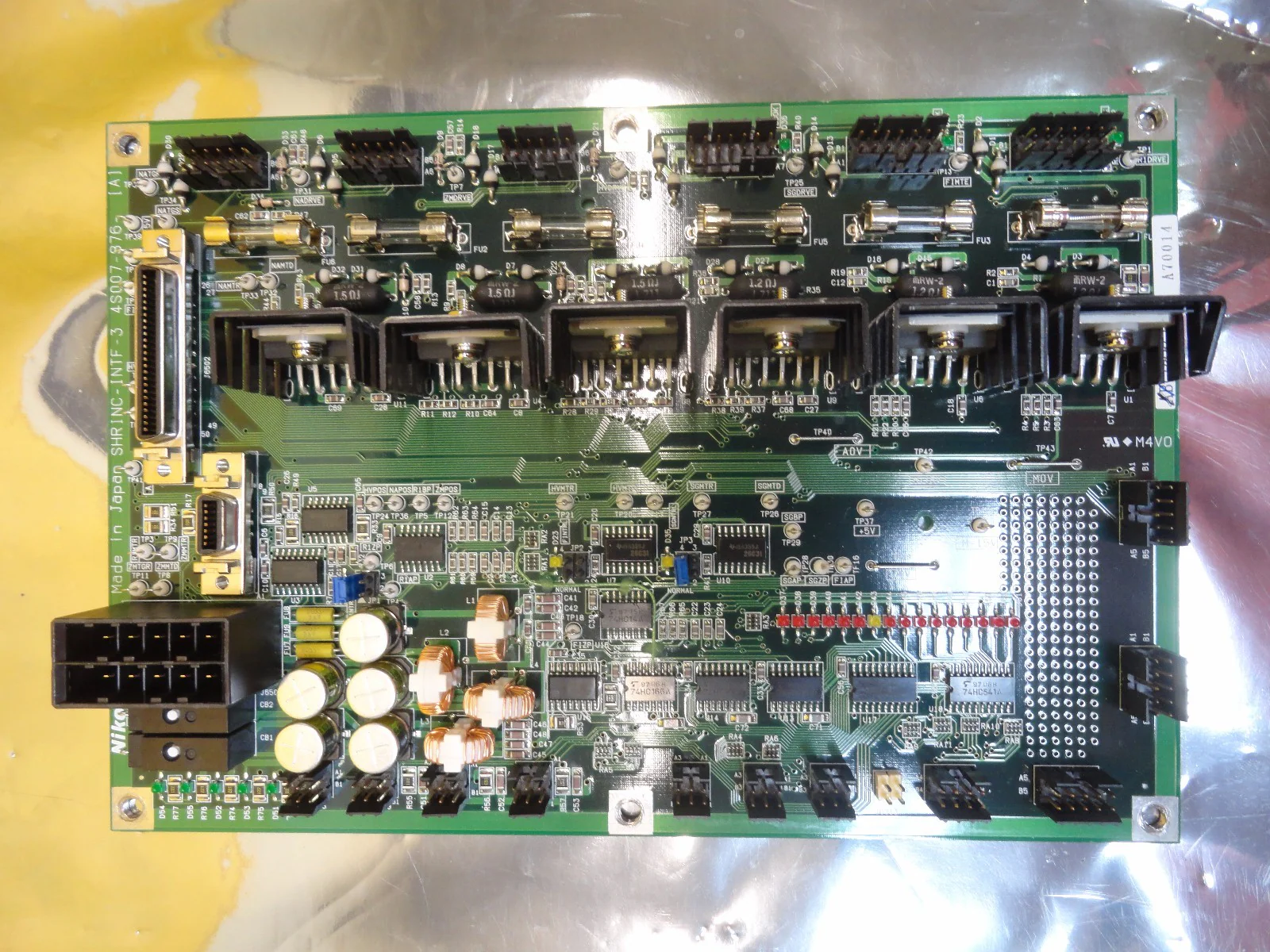 Nikon 4S007-876 Interface Control Board PCB SHRINC-INTF-3 NSR-S204B System Used - Image 3