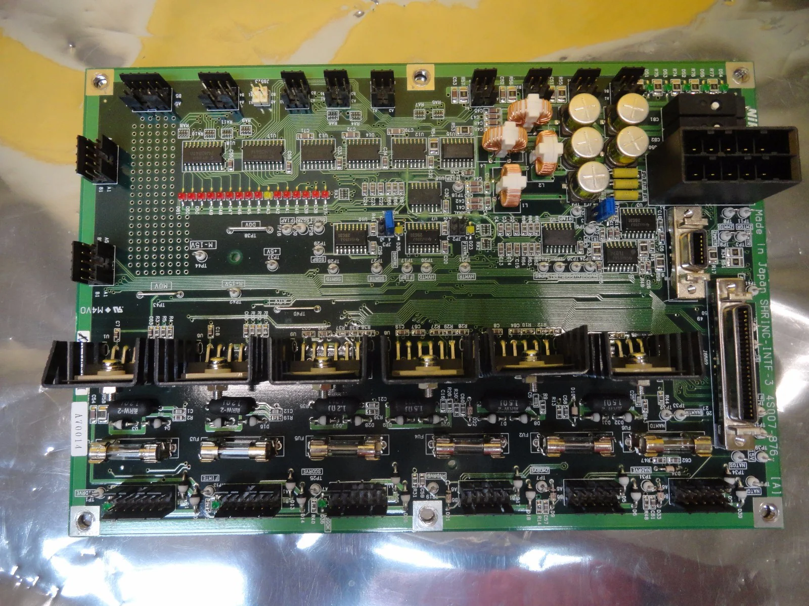 Nikon 4S007-876 Interface Control Board PCB SHRINC-INTF-3 NSR-S204B System Used - Image 4