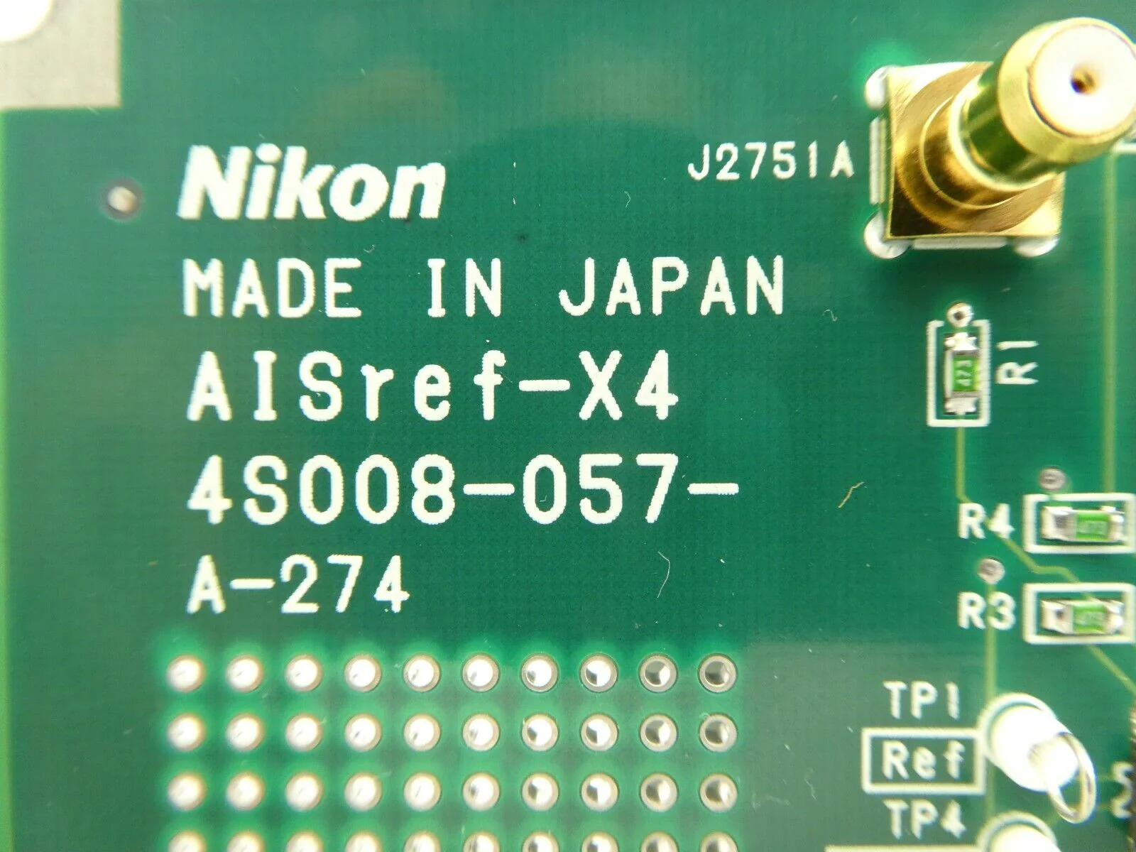 Nikon 4S008-057-A-274 Interface Board PCB AISref-X4 NSR-S205C Working Surplus - Image 10