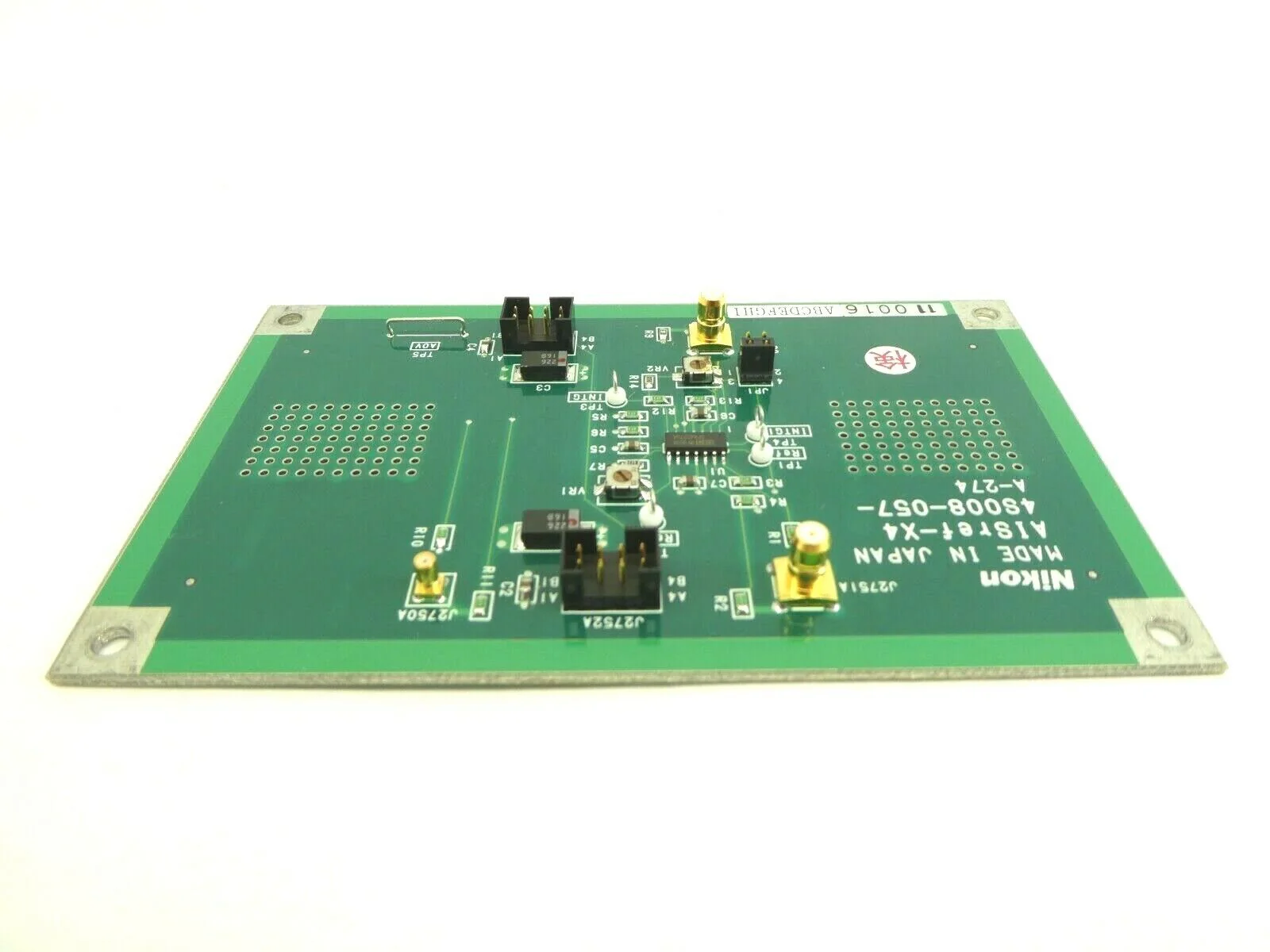 Nikon 4S008-057-A-274 Interface Board PCB AISref-X4 NSR-S205C Working Surplus - Image 5