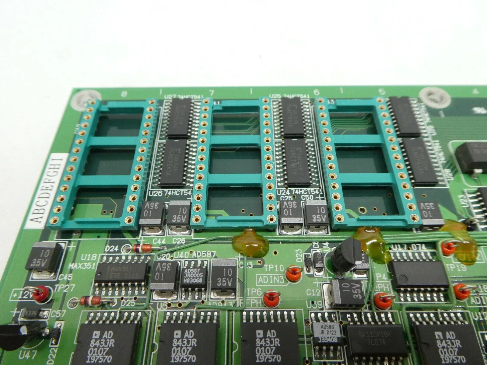 Nikon 4S008-124 Analog to Digital PCB EP-AX4 No IC's NSR Series Working Surplus - Image 10