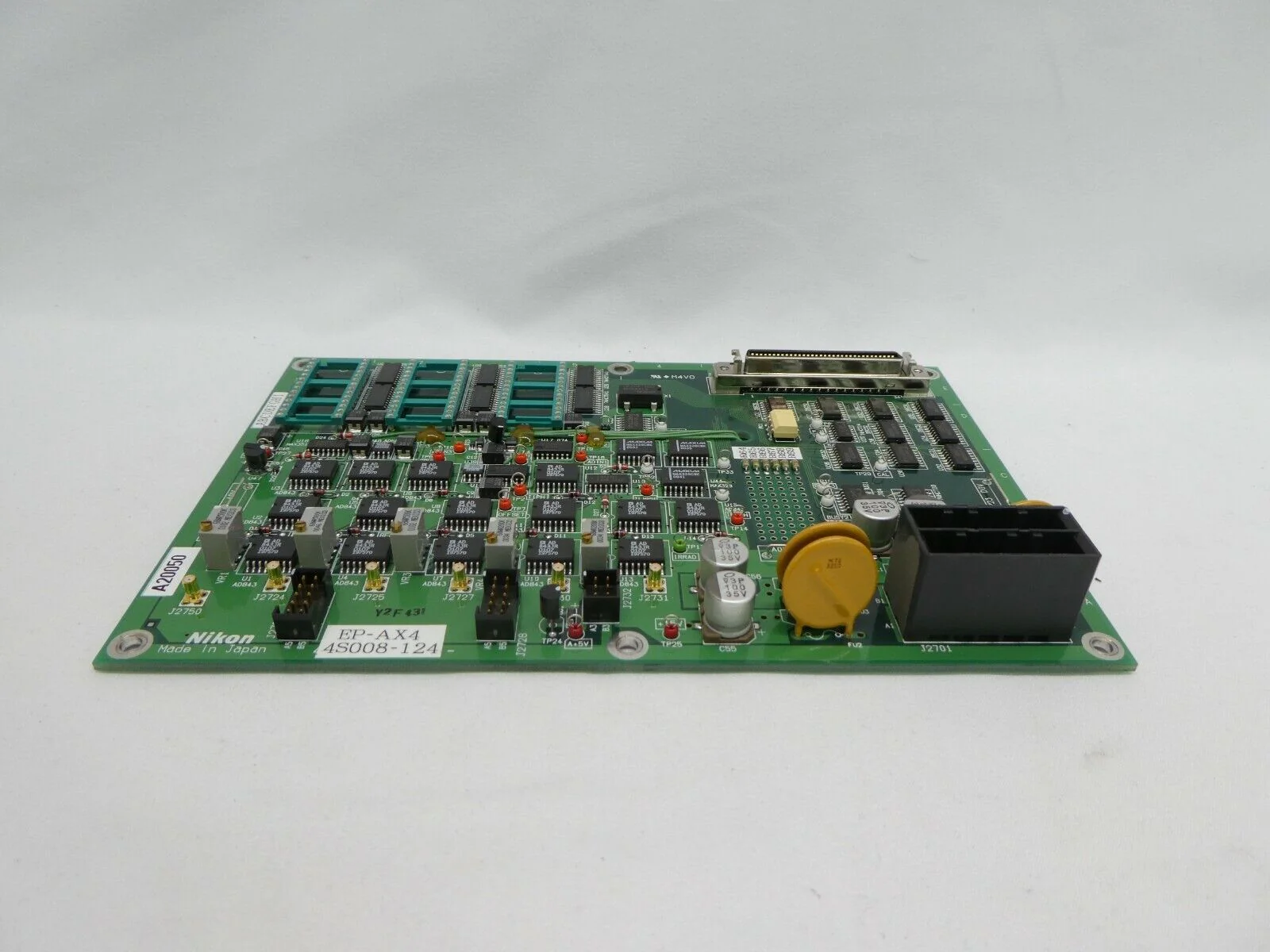 Nikon 4S008-124 Analog to Digital PCB EP-AX4 No IC's NSR Series Working Surplus - Image 6