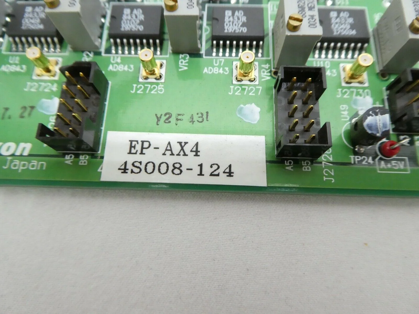 Nikon 4S008-124 Analog to Digital PCB EP-AX4 NSR Series Working Surplus - Image 11