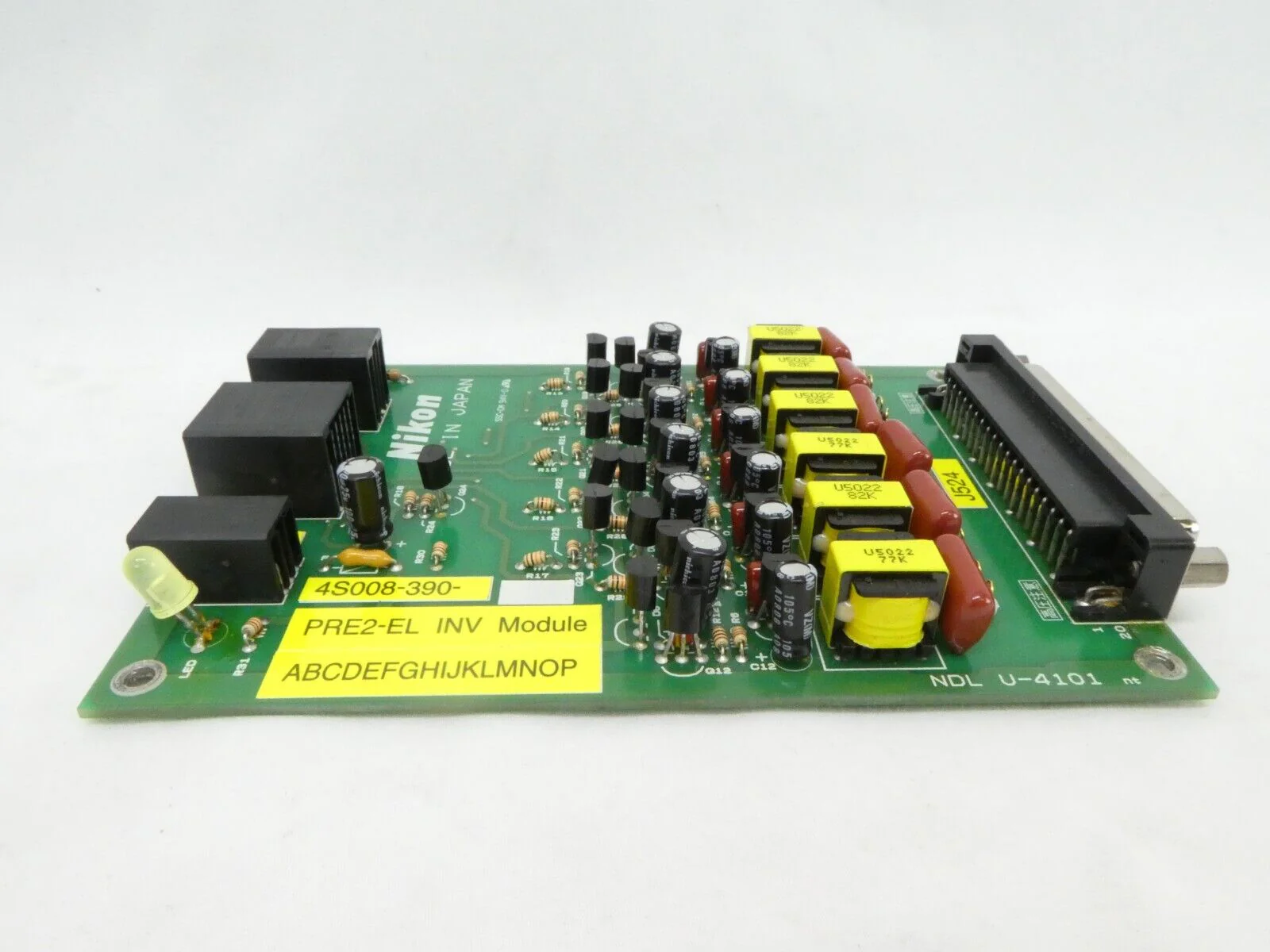 Nikon 4S008-390 PRE2-EL INV Module Board PCB Nikon NSR Series Working Surplus - Image 6