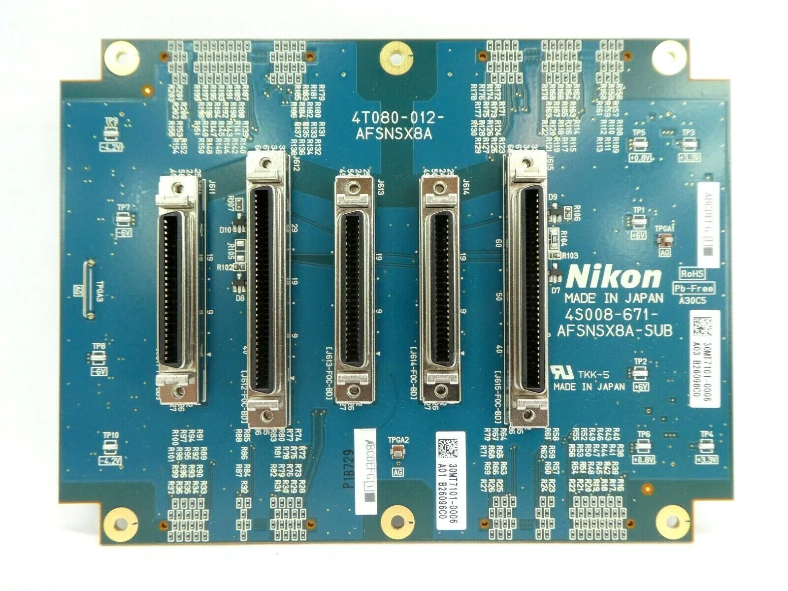 Nikon 4S008-671 AFSNSX8A-SUB Board PCB NSR-S620D Immersion System Working - Image 2