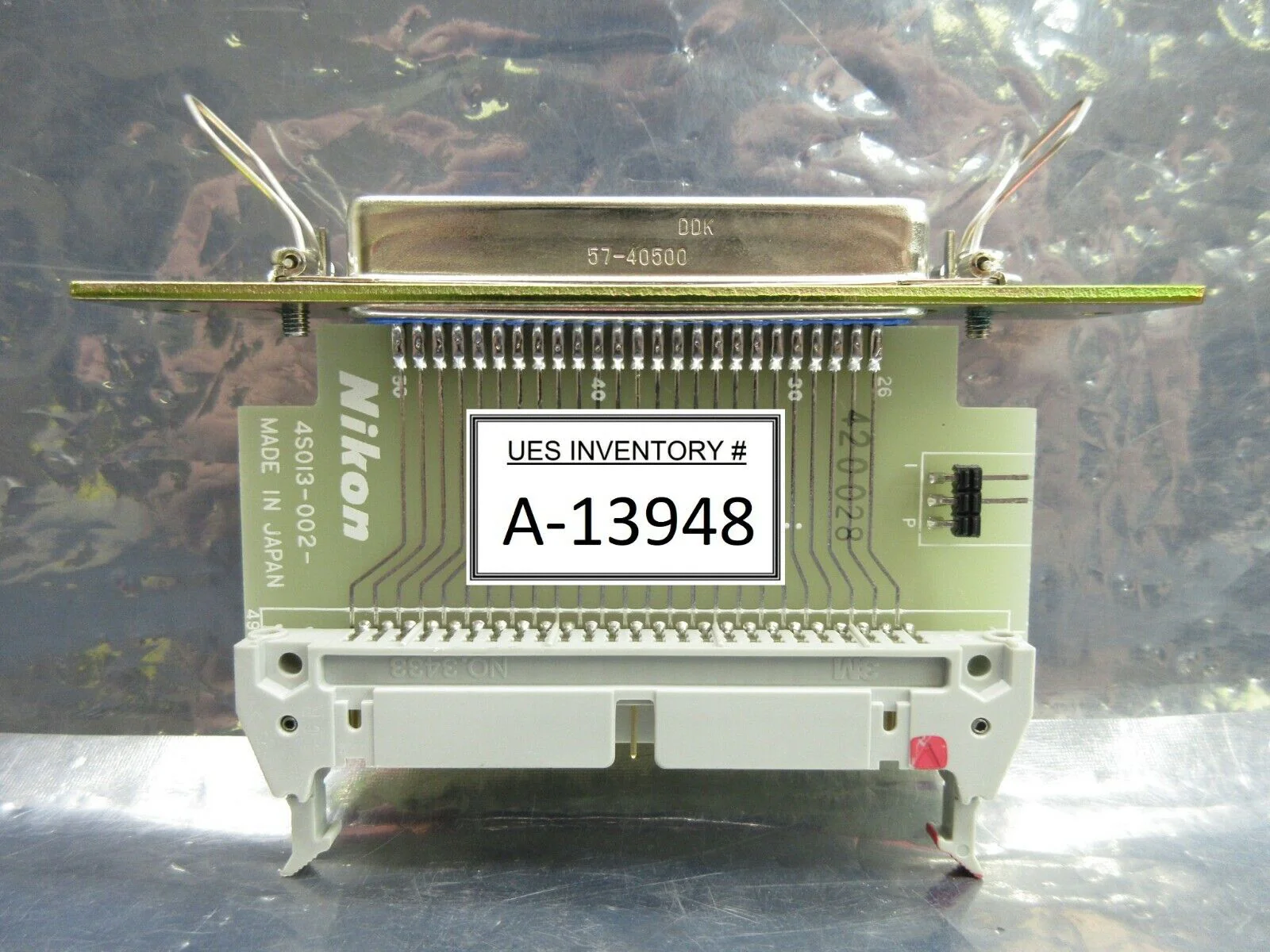 Nikon 4S013-002 Interface Board PCB NSR-1755G7A Step-and-Repeat G-Line Used