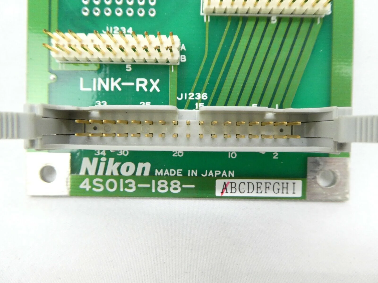 Nikon 4S013-188 Interface Board PCB LINK-RX NSR-S307E DUV System Working Spare - Image 10
