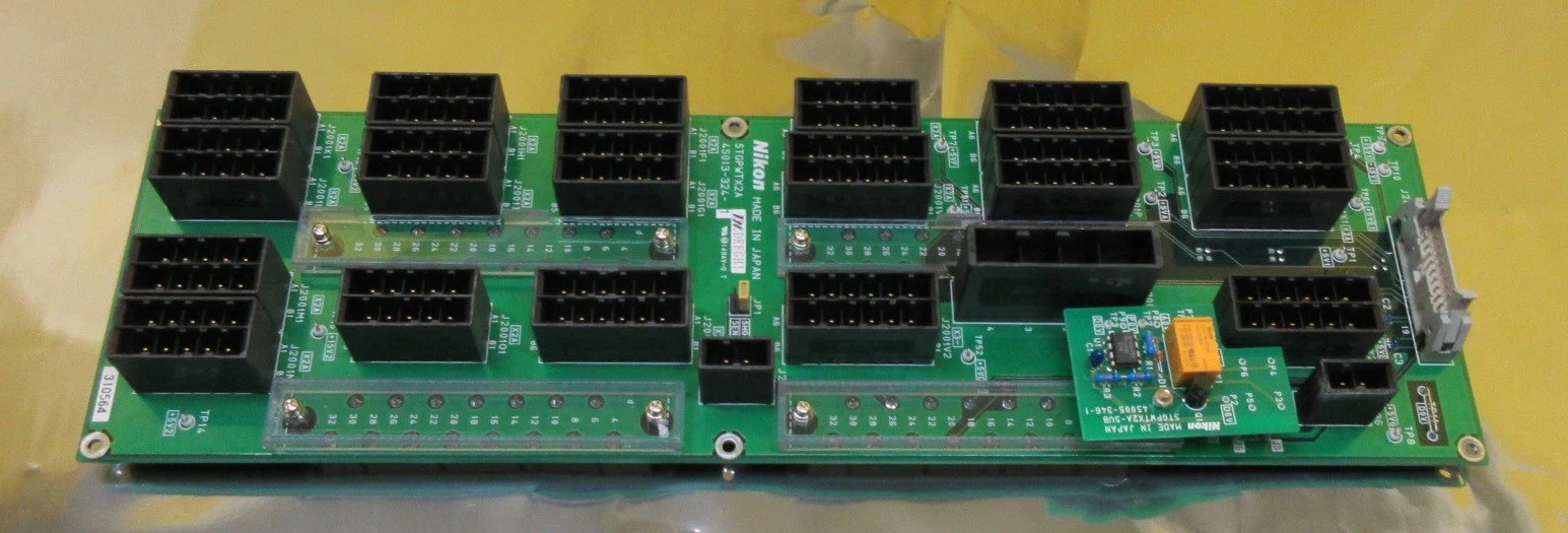 Nikon 4S013-324-1 Backplane Interface Board PCB STGPWTX2A NSR-S204B Used Working - Image 2