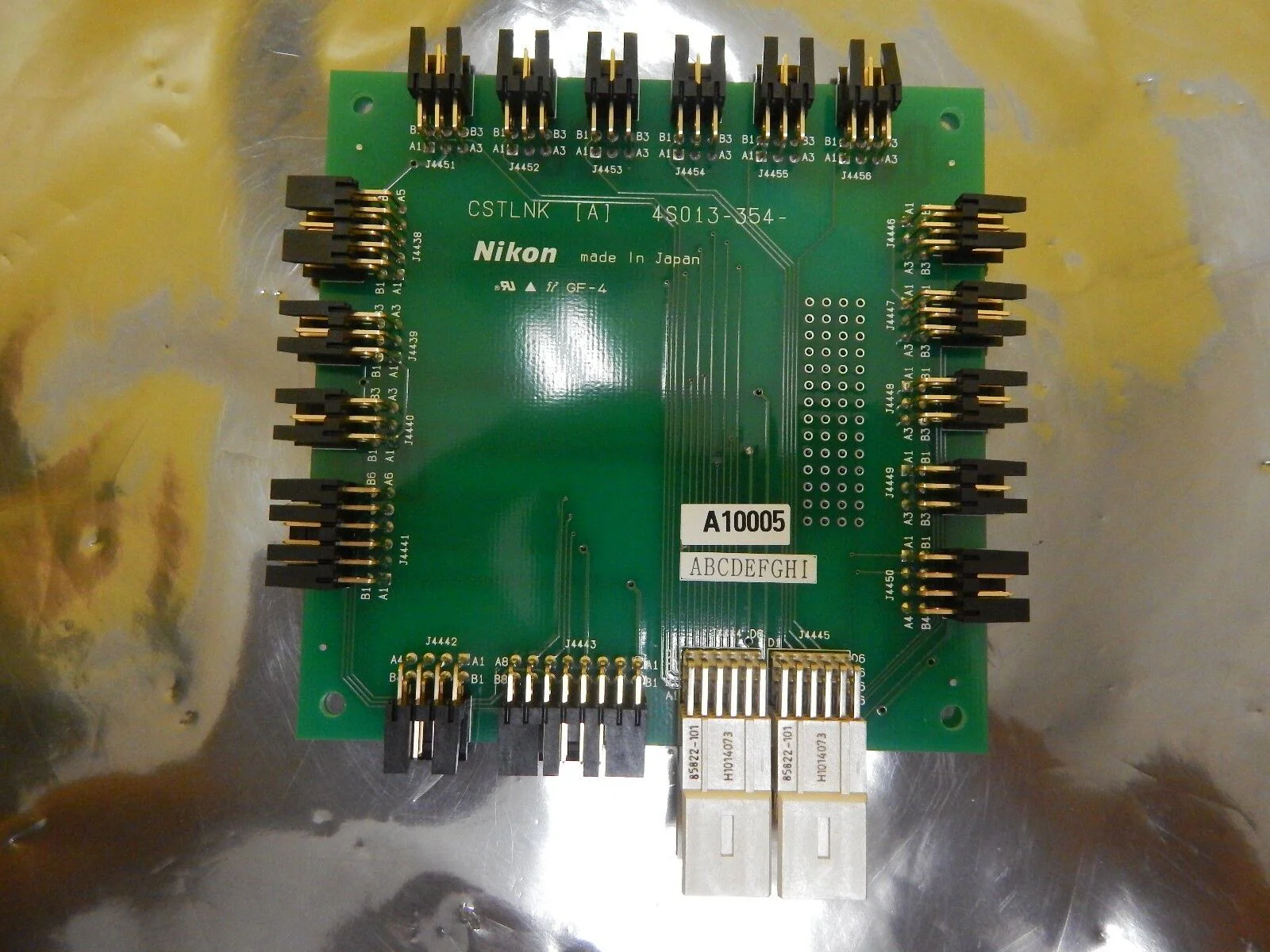Nikon 4S013-354 Cassette Elevator Interconnect Board CSTLNK [A] PCB Used Working - Image 2