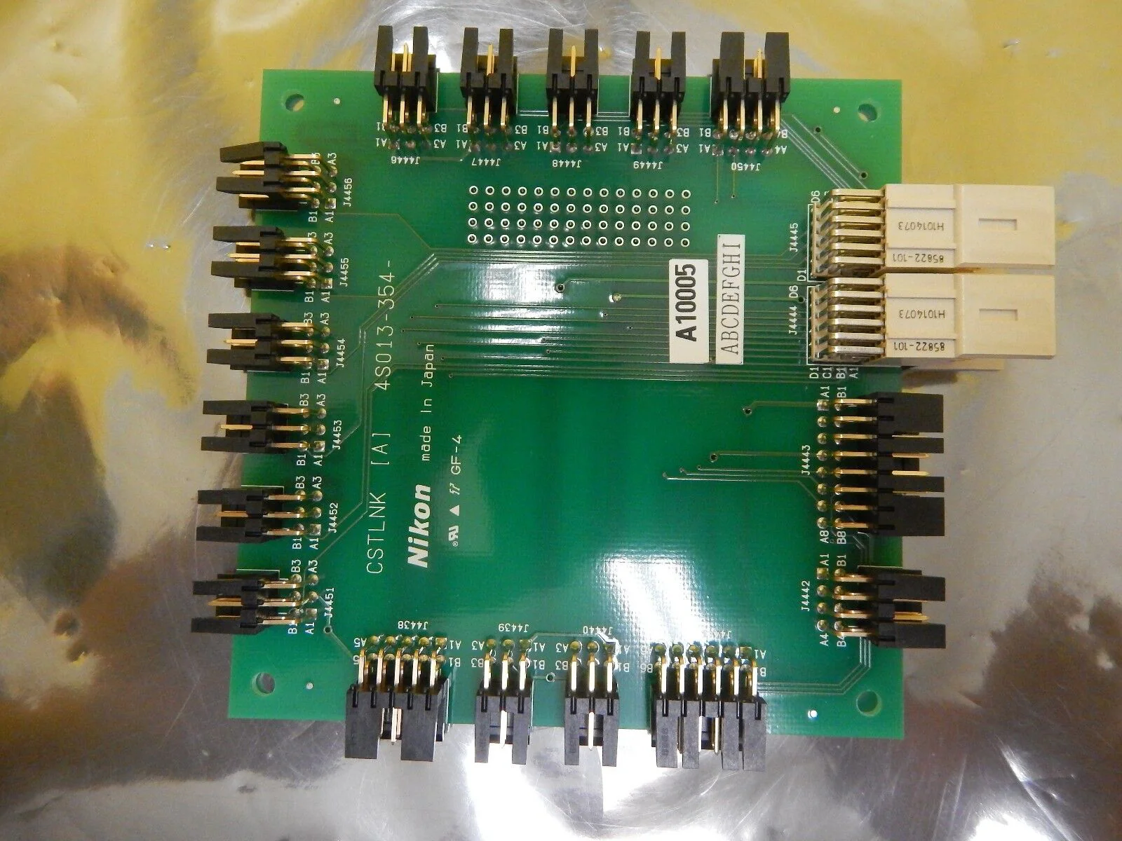 Nikon 4S013-354 Cassette Elevator Interconnect Board CSTLNK [A] PCB Used Working - Image 3