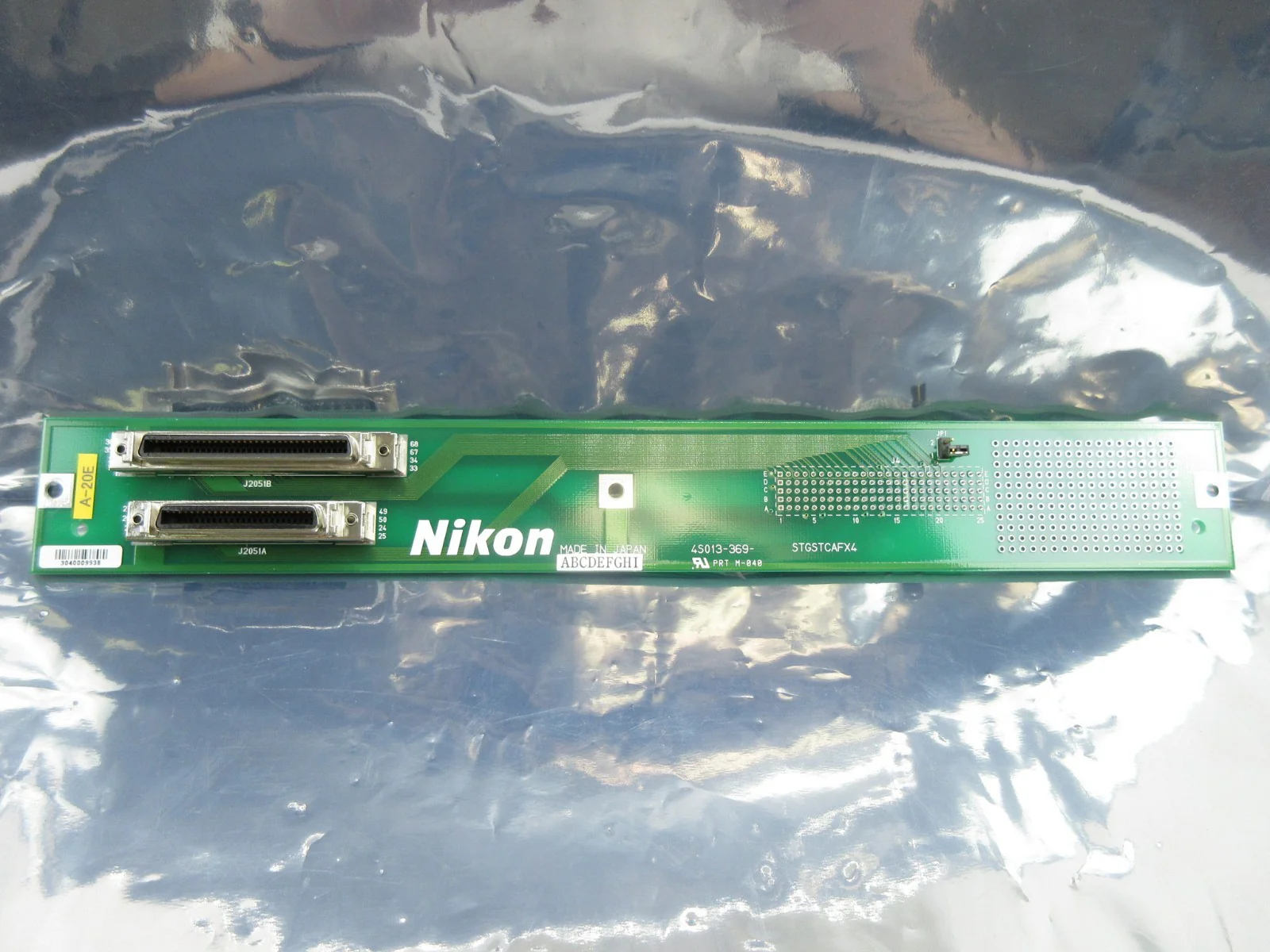 Nikon 4S013-369 Backplane Interface Board PCB STGSTCAFX4 NSR System Used Working - Image 4