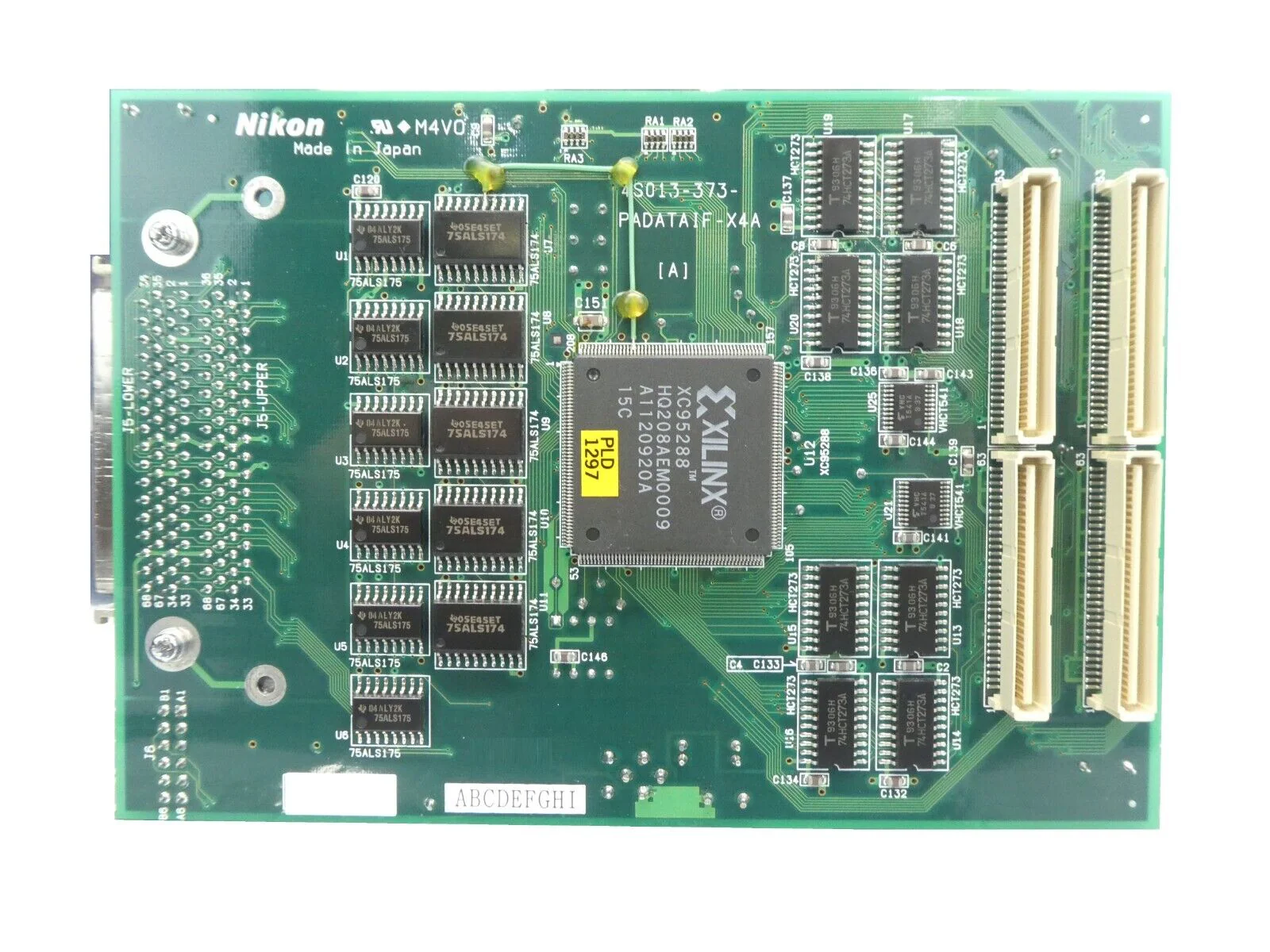 Nikon 4S013-373 Linear Motor Interface PCB PADATAIF-X4A NSR Series Working Spare - Image 2