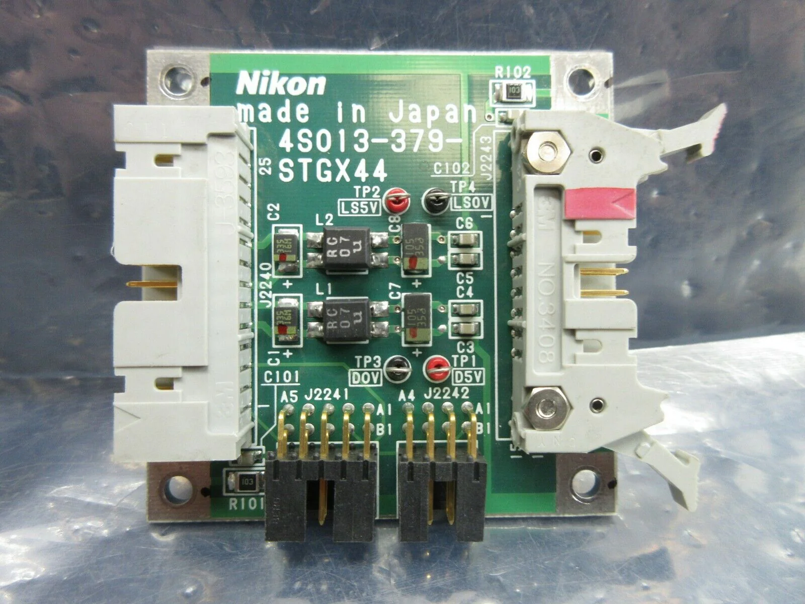 Nikon 4S013-379 Interface Board PCB STGX44 NSR System Used Working - Image 2