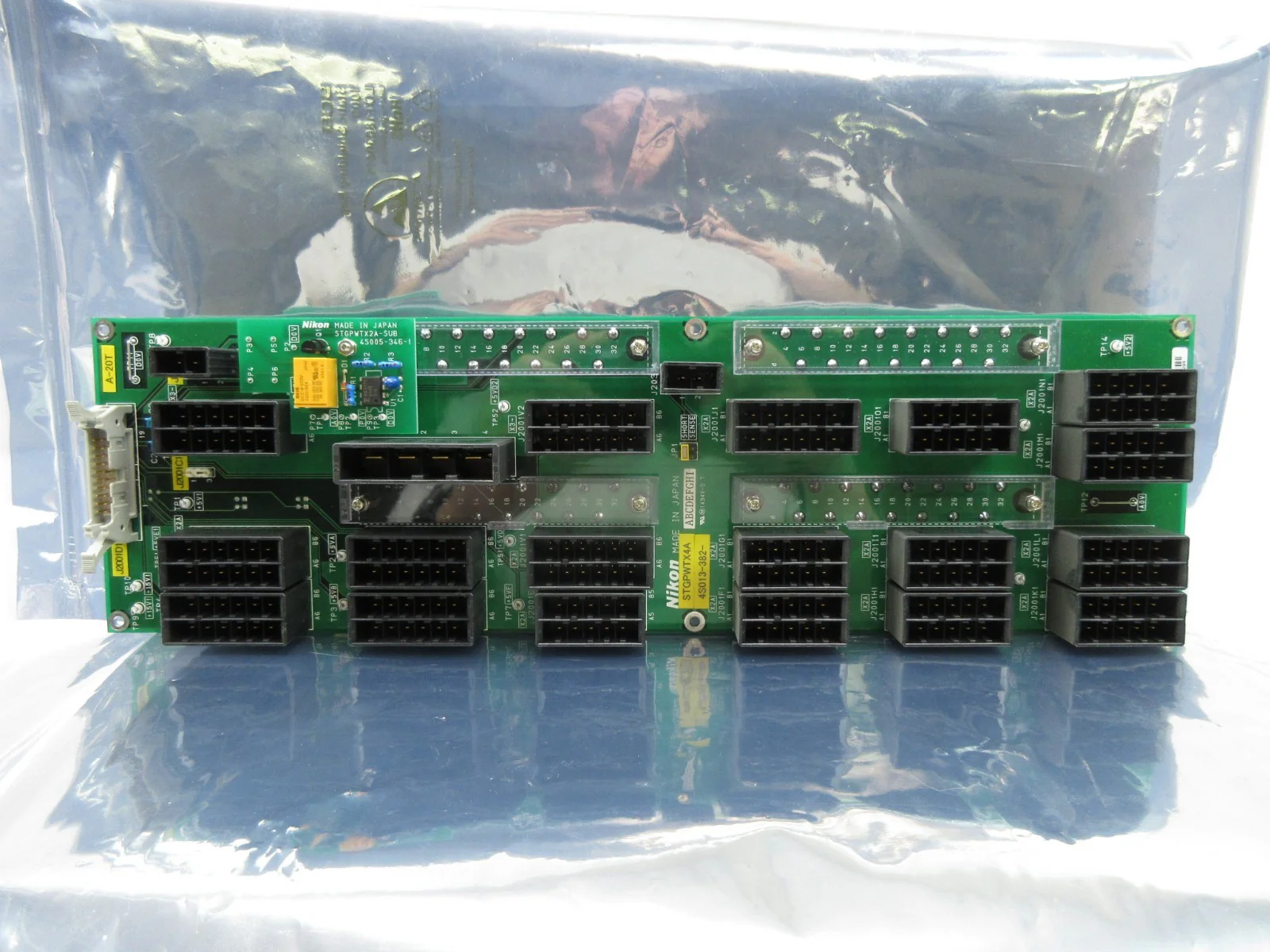 Nikon 4S013-382 Backplane Board PCB STGPWTX4A with 4S005-346-1 NSR System Used - Image 4
