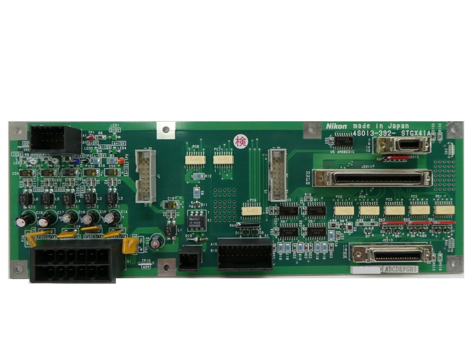 Nikon 4S013-392 Relay Interface Board PCB STGX41A NSR-S205C Working Spare - Image 2