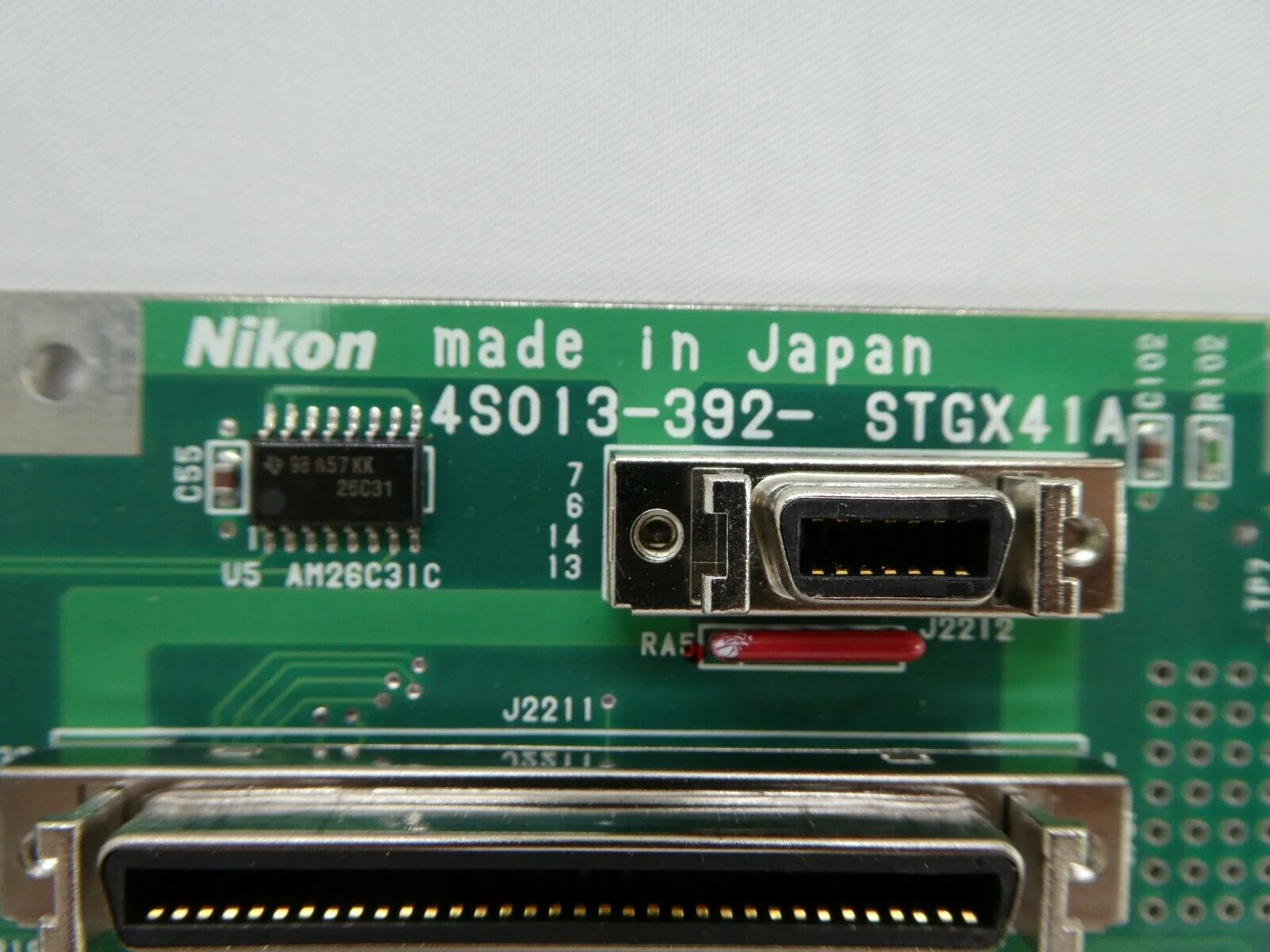 Nikon 4S013-392 Relay Interface Board PCB STGX41A NSR-S205C Working Spare - Image 8