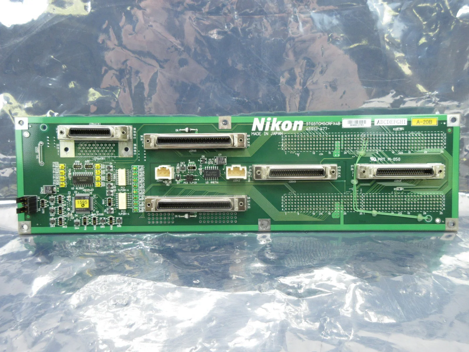 Nikon 4S013-477 Backplane Interface Board PCB STGSTCMSCRFX4B NSR-S307E Used - Image 2