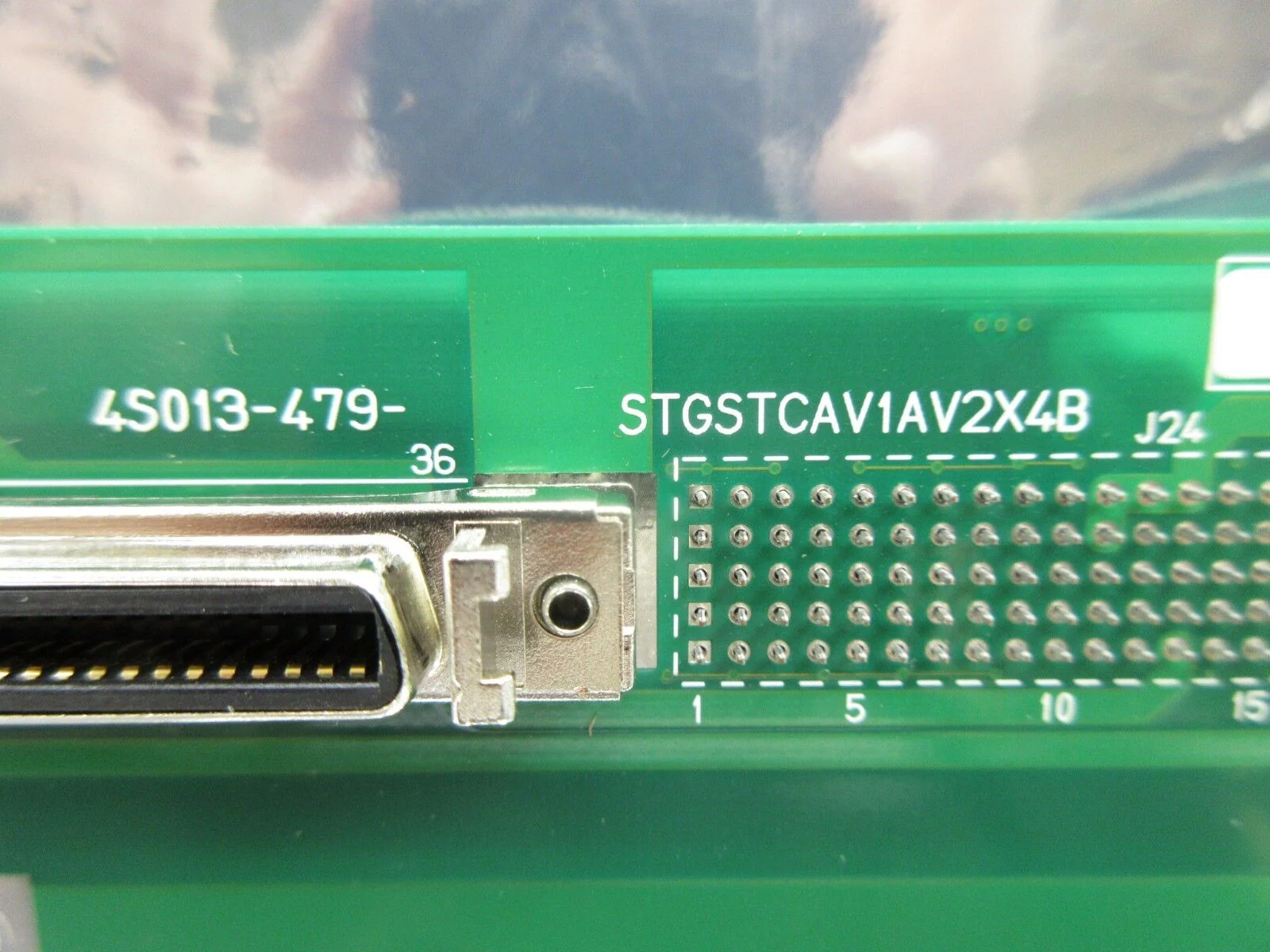 Nikon 4S013-479 Backplane Interface Board PCB STGSTCAV1AV2X4B NSR-S307E Used - Image 3