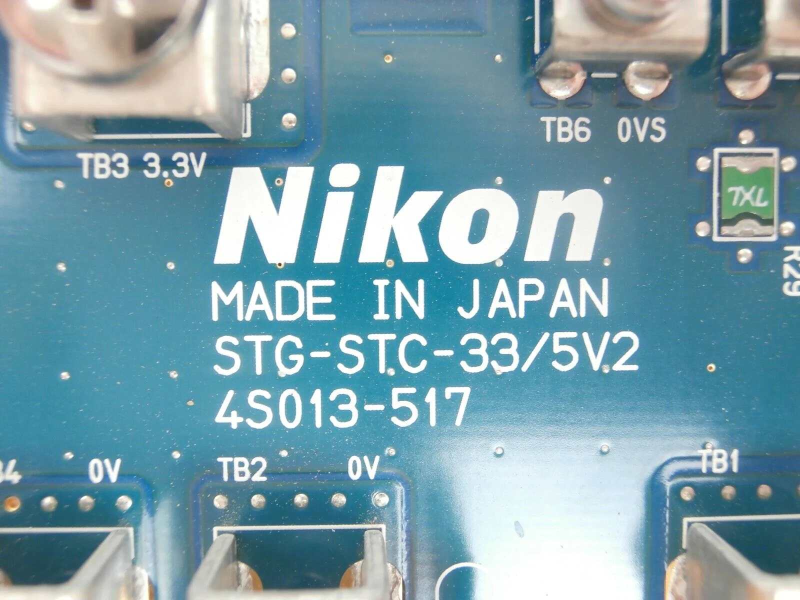 Nikon 4S013-517 Backplane Interface Board PCB STG-STC-33-5V2 NSR Working Surplus - Image 12