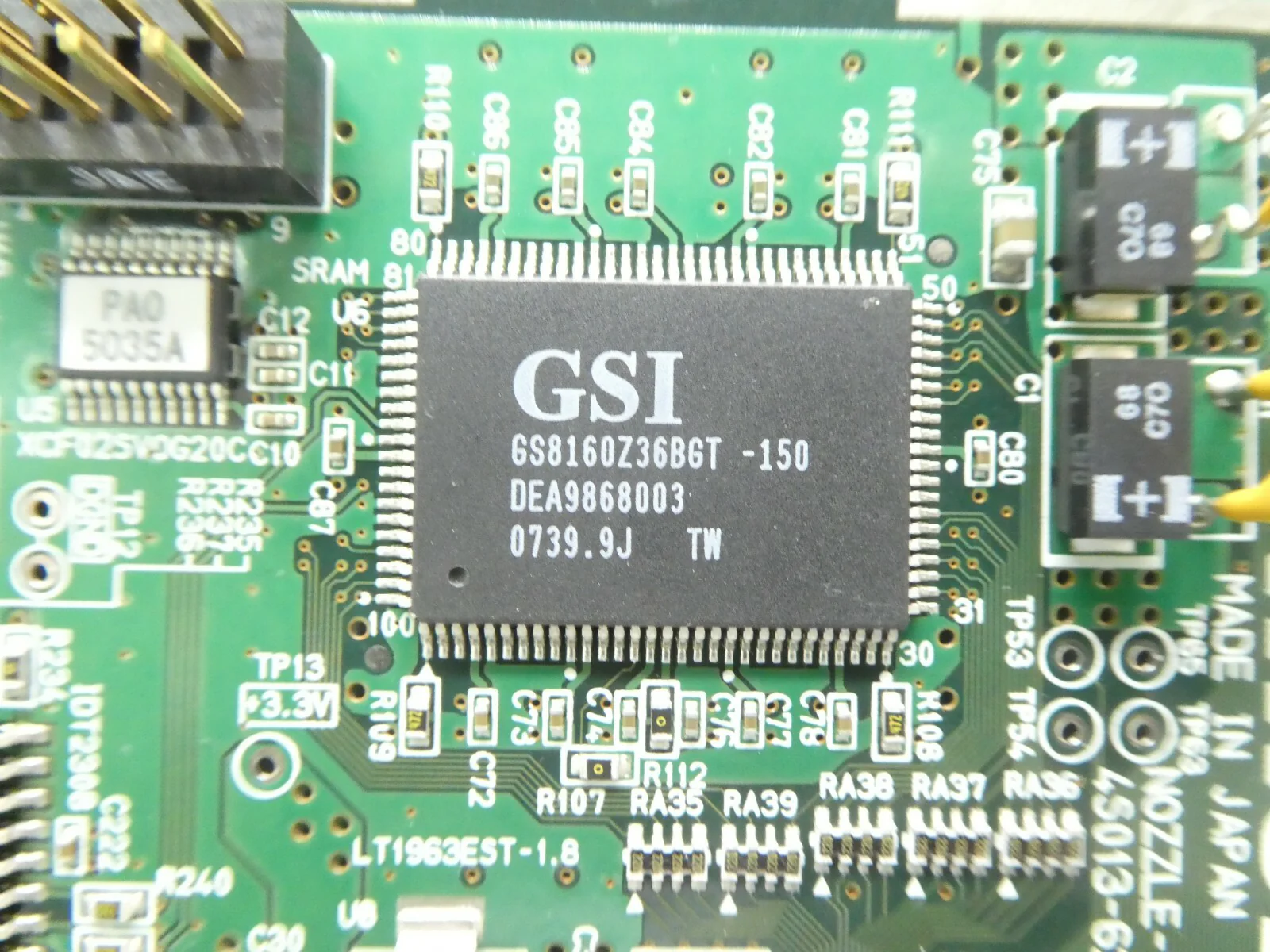 Nikon 4S013-626 PCB Card NOZZLE-I/F NSR FX-601F FPD Lithography System Working - Image 11
