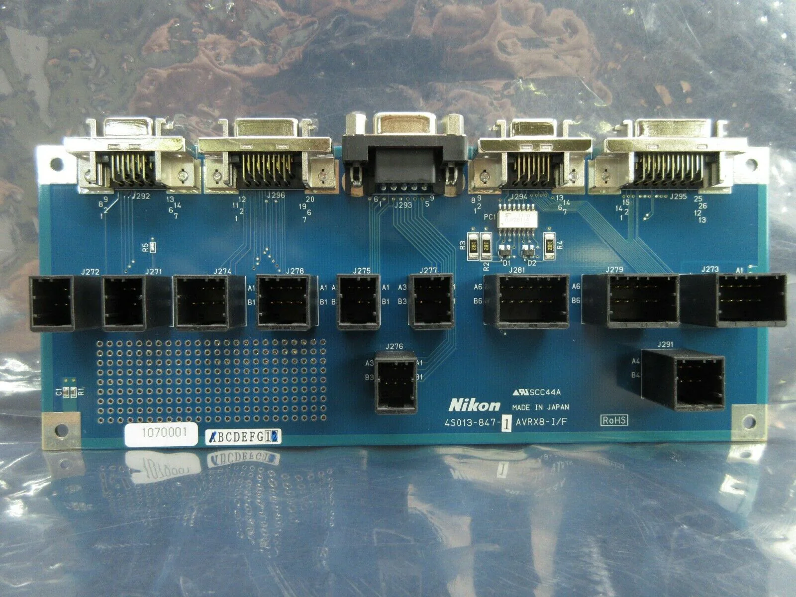 Nikon 4S013-847-1 Interface Board PCB AVRX8-I/F NSR-S620D ArF Immersion Used - Image 2
