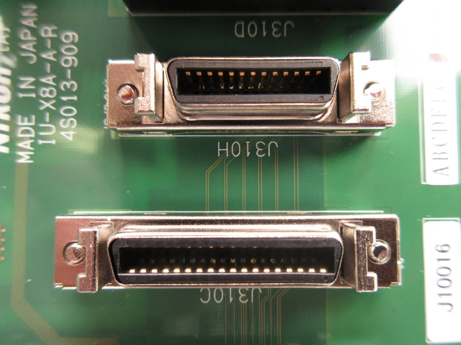 Nikon 4S013-909 Interface Board PCB IU-X8A-A-R NSR-S620D ArF Immersion Used - Image 9