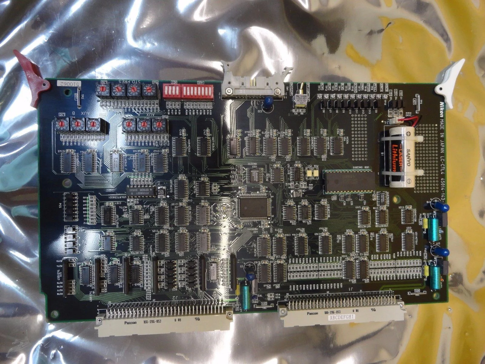 Nikon 4S014-143 Control Board PCB LC-CTL4 NSR-S204B Step-and-Repeat Used Working